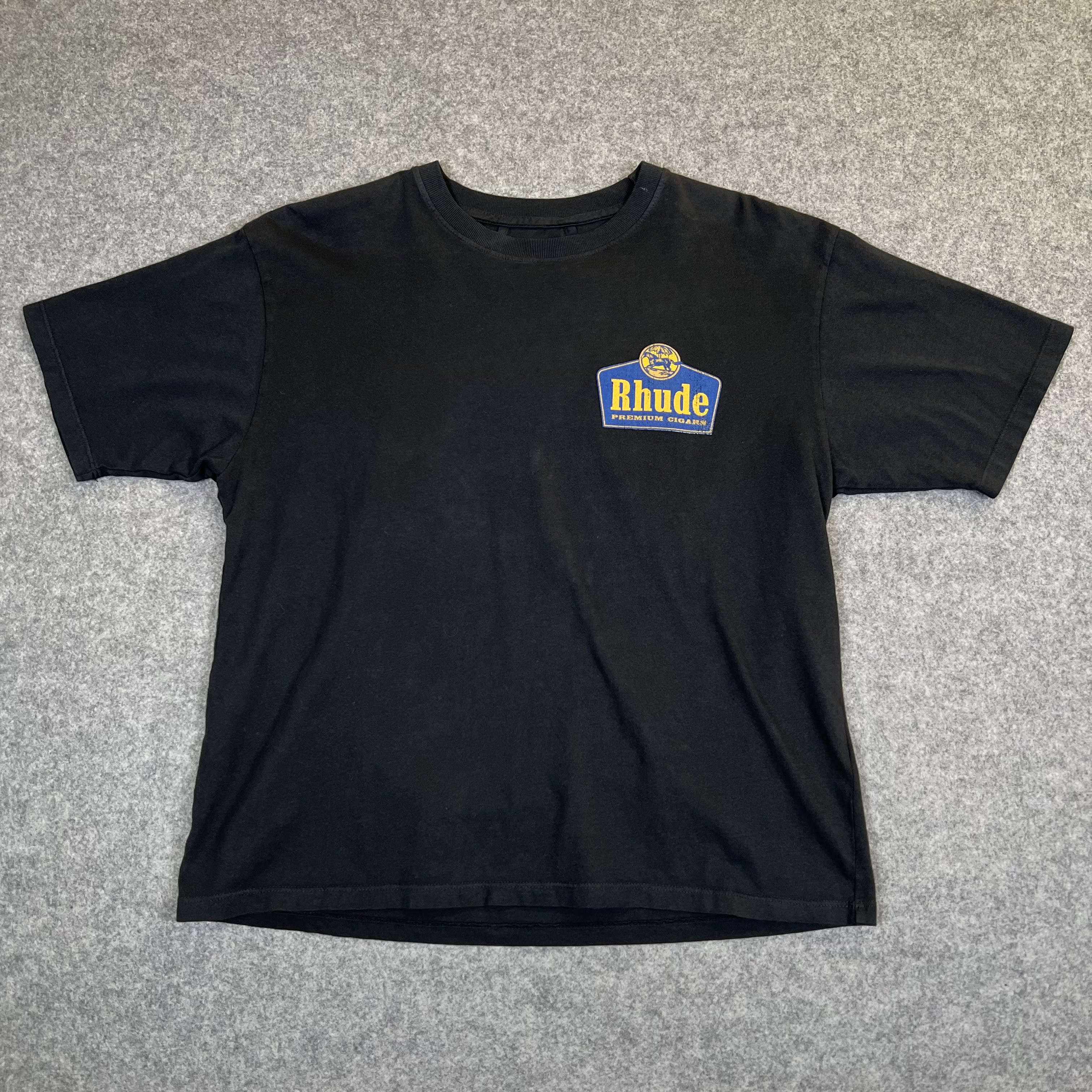 356243 Rhude Grand Cru T-shirt 'Vintage Black'