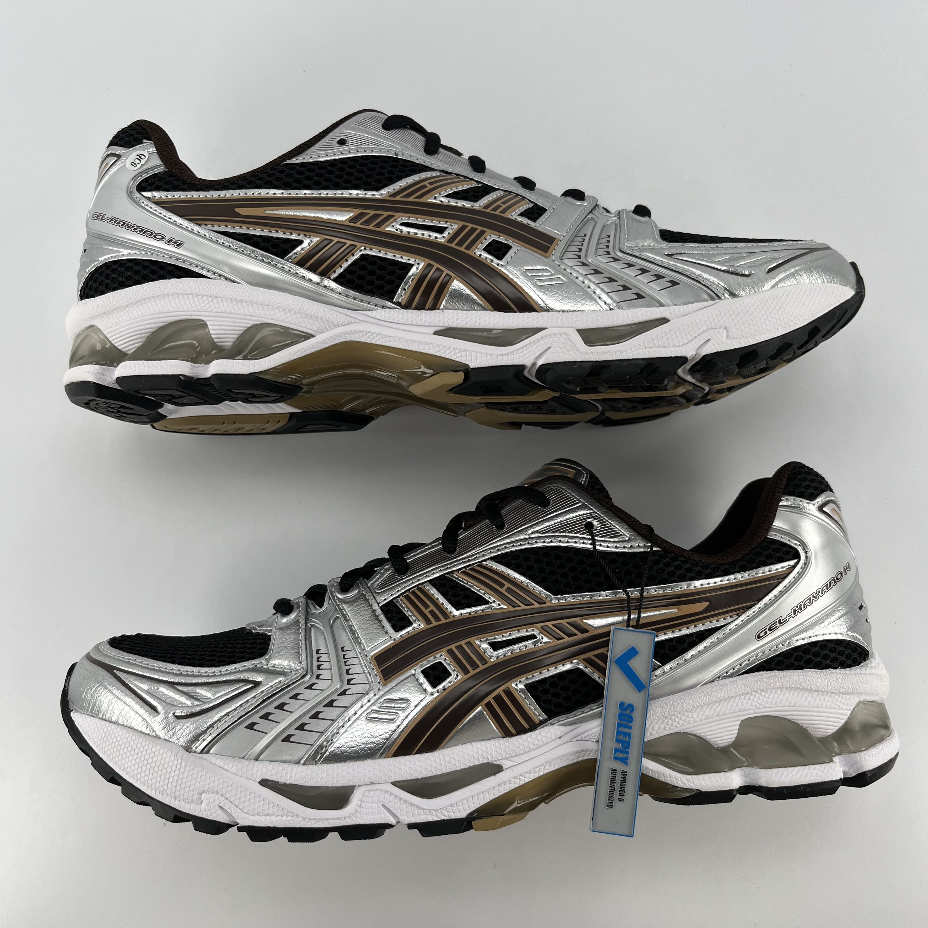 262935 ASICS Gel-Kayano 14 Black Coffee Silver