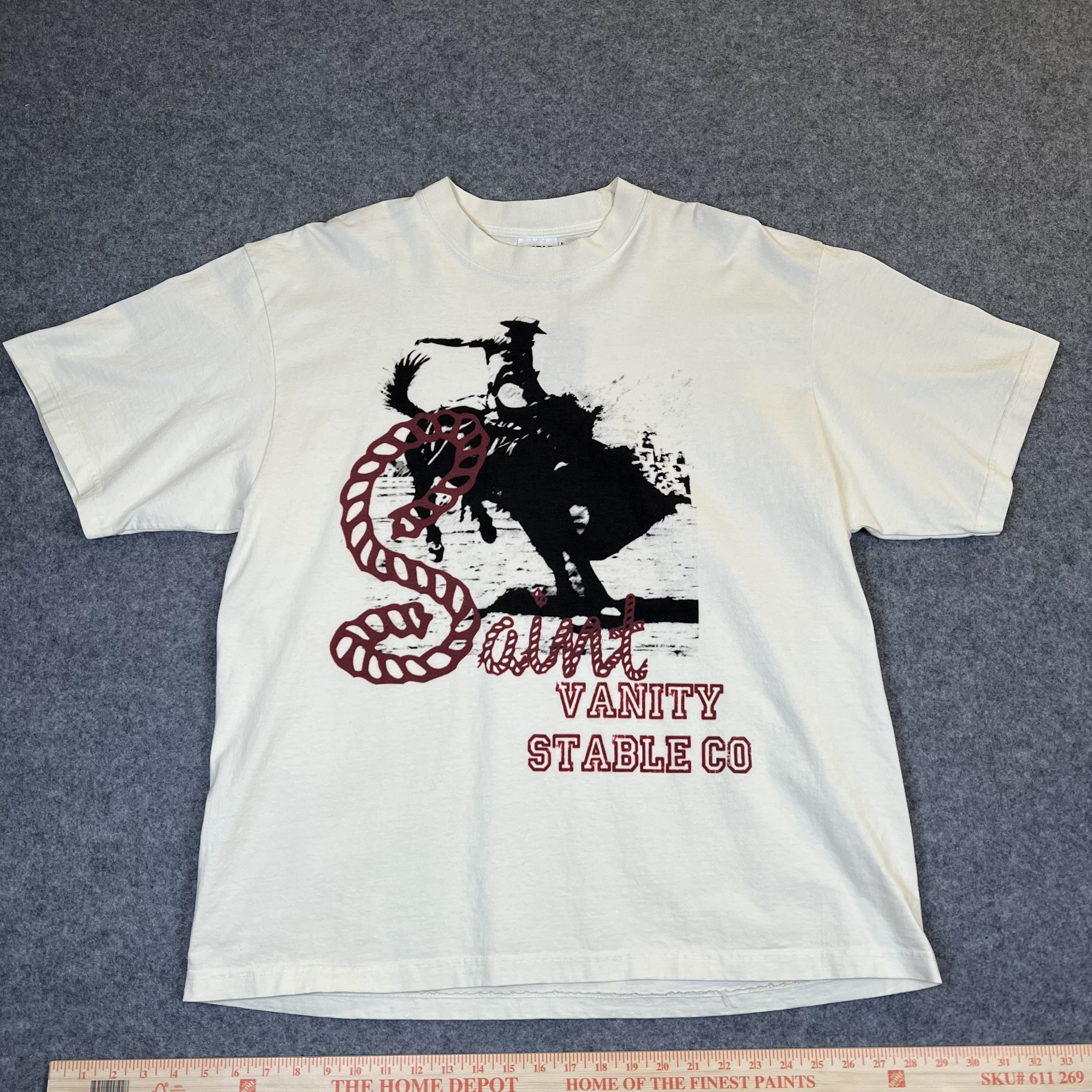 260607 Saint Vanity Stable Tee 'Cream'