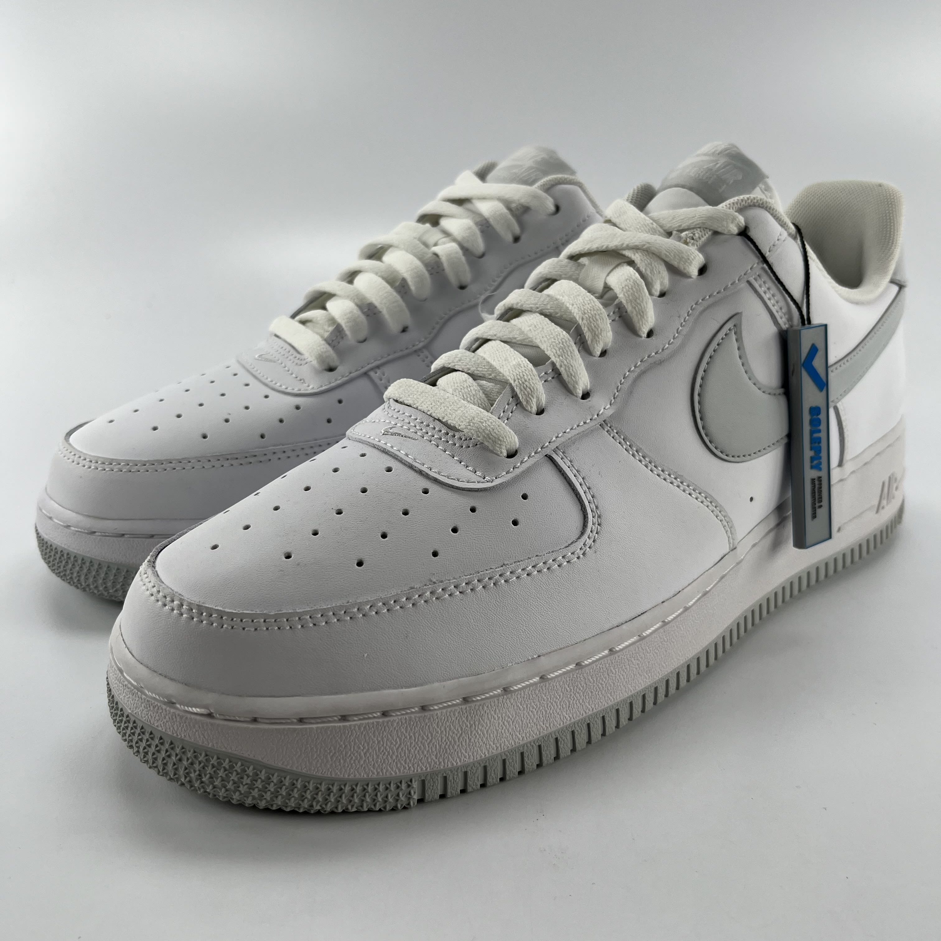 282819 Air Force 1 '07 'White Pure Platinum'