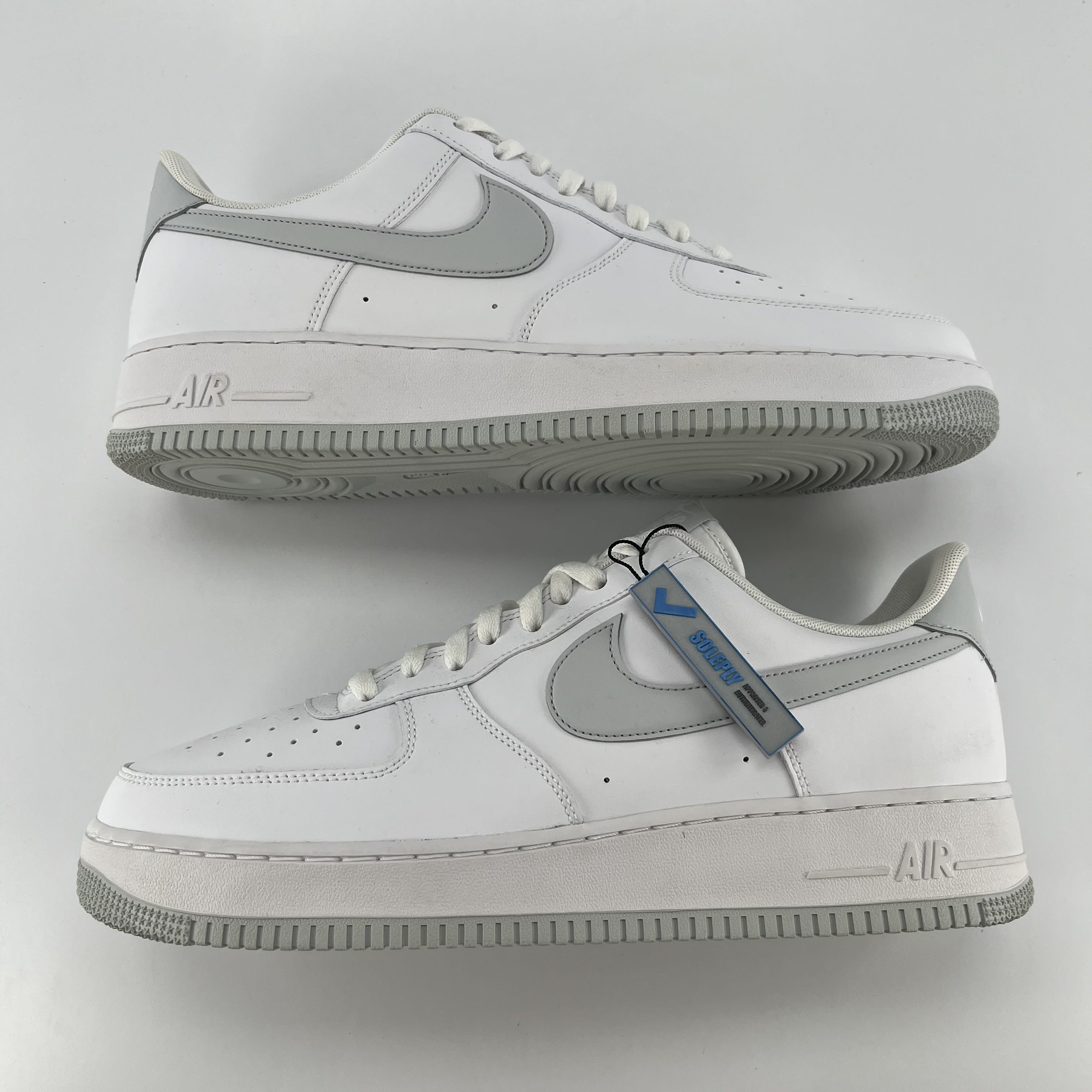 282819 Air Force 1 '07 'White Pure Platinum'