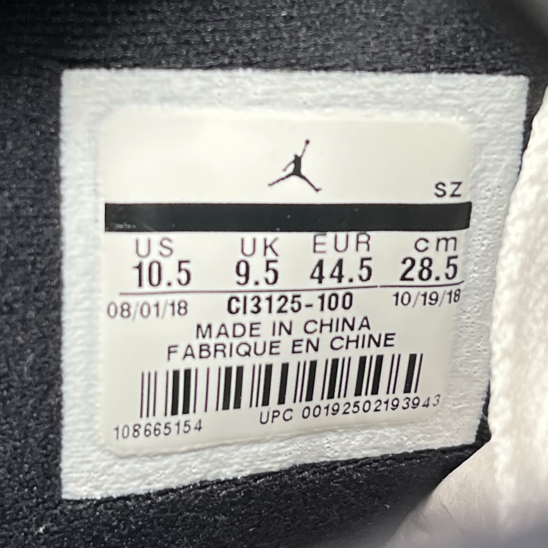 616000 Air Jordan 6 Retro LTR 'Flint'