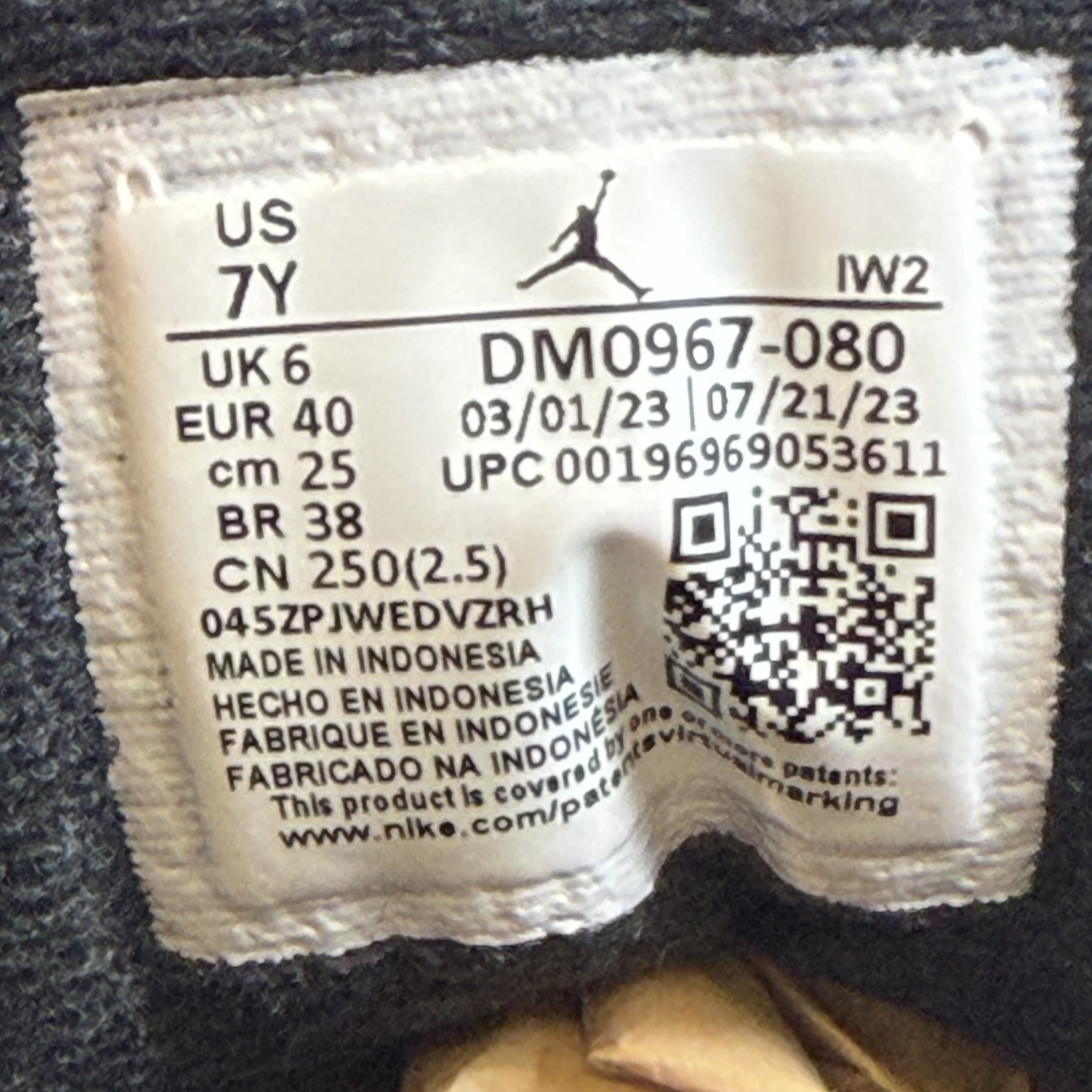 524856 Jordan 3 Retro Fear Pack (2023) (GS)
