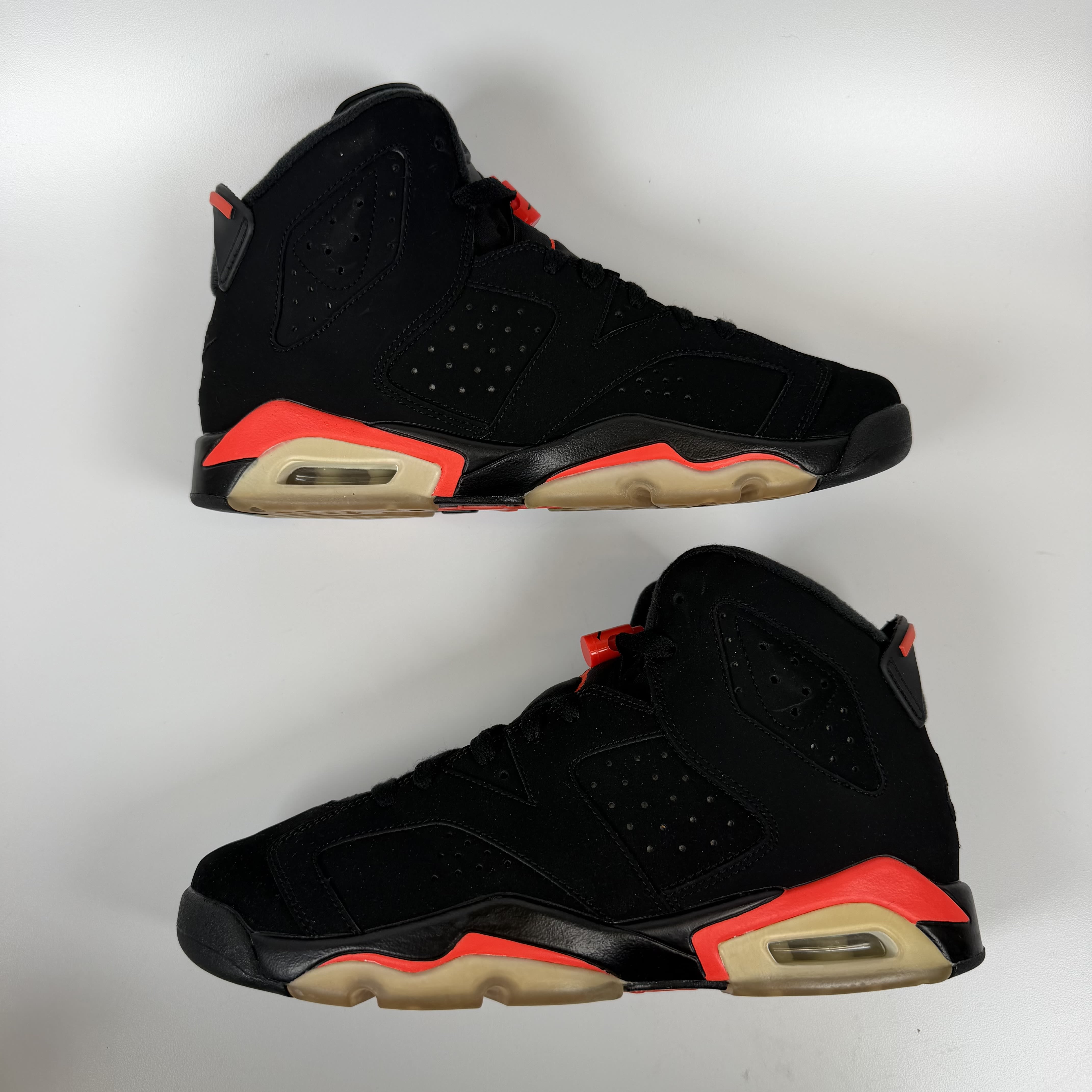 630089 Jordan 6 Retro Black Infrared (2019) (GS)