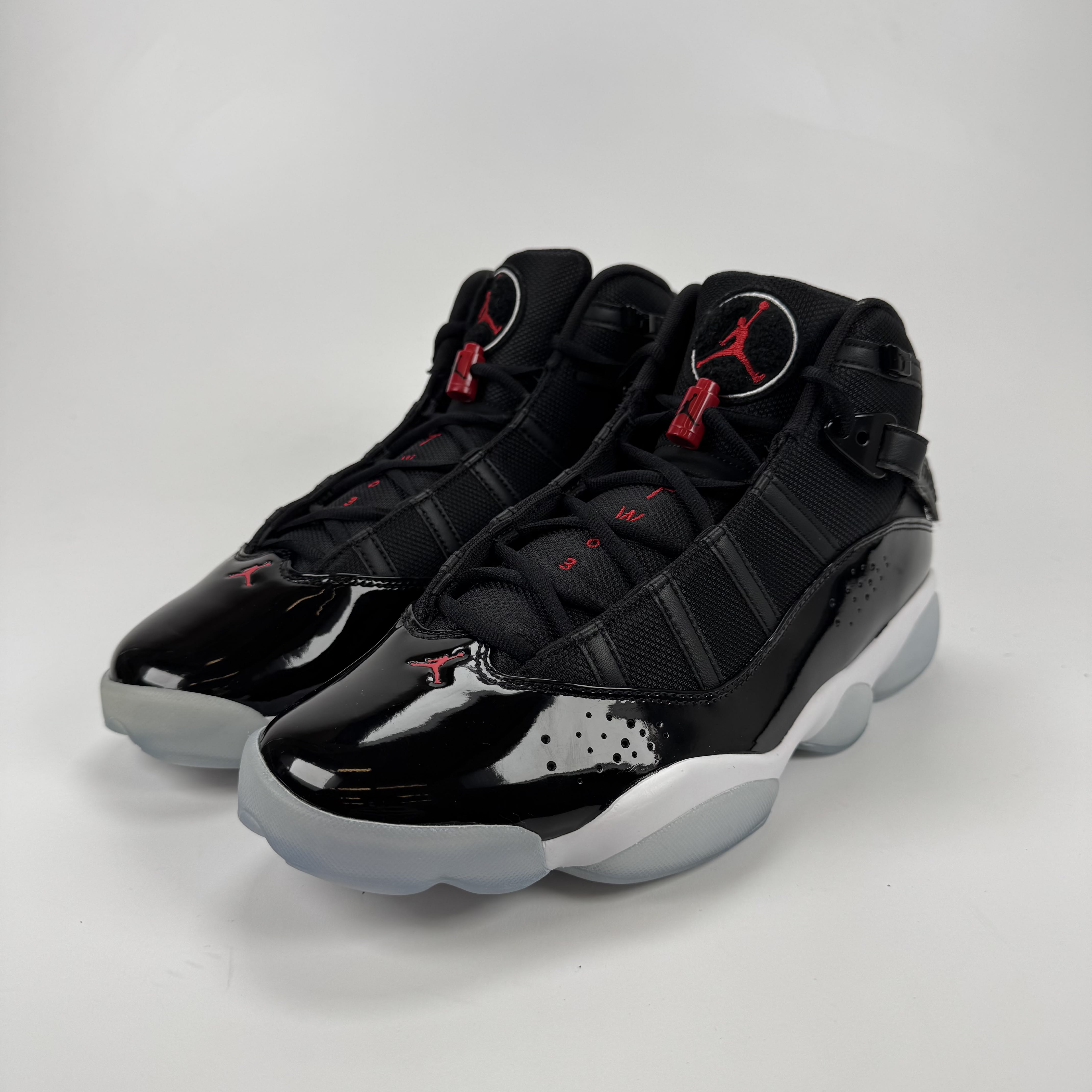 SP4436 Jordan 6 Rings Black Gym Red