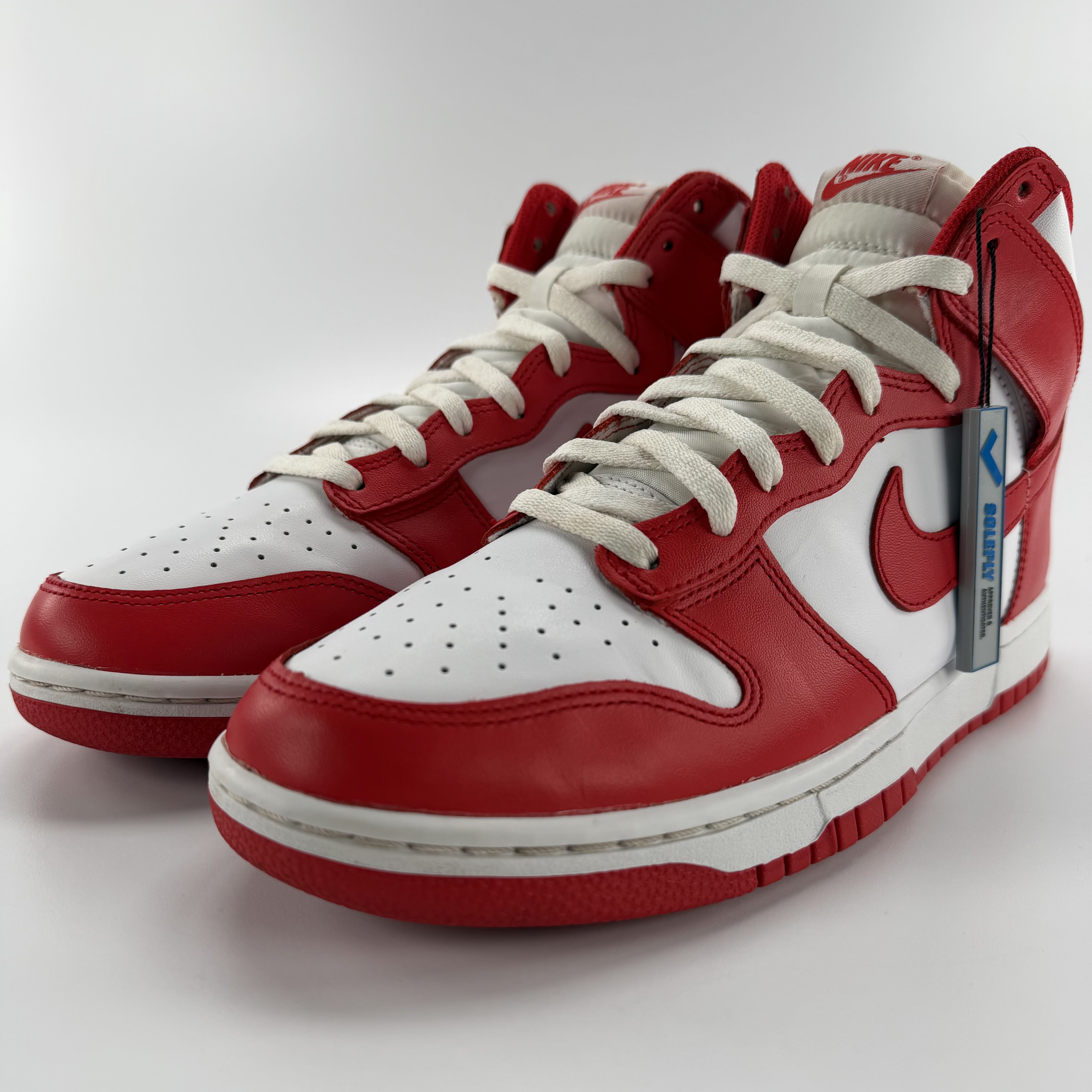 772913 Nike Dunk High Championship White Red