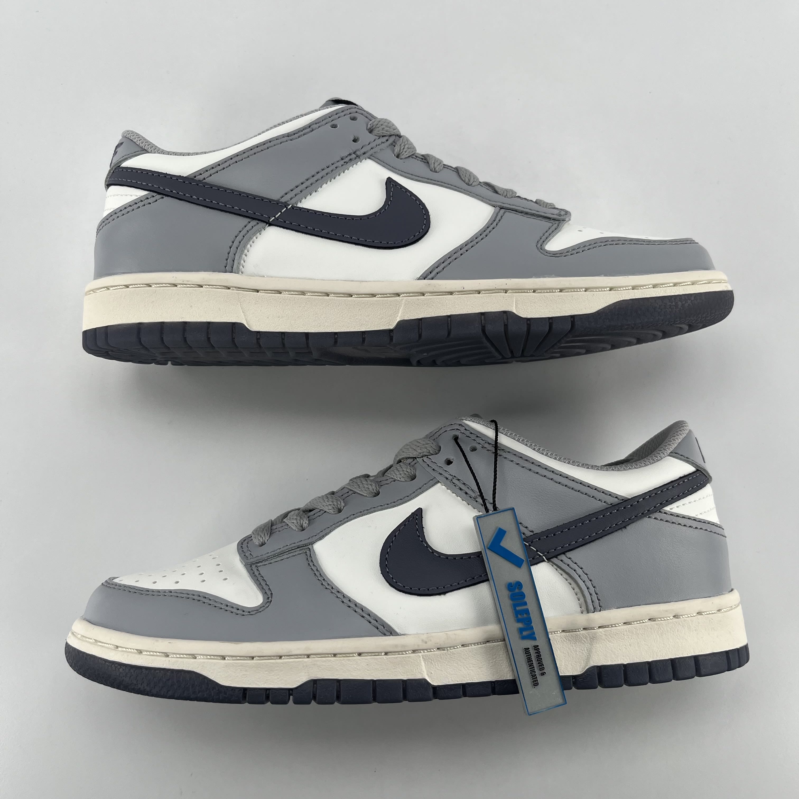 323460 Nike Dunk Low Platinum Tint Light Carbon (GS)