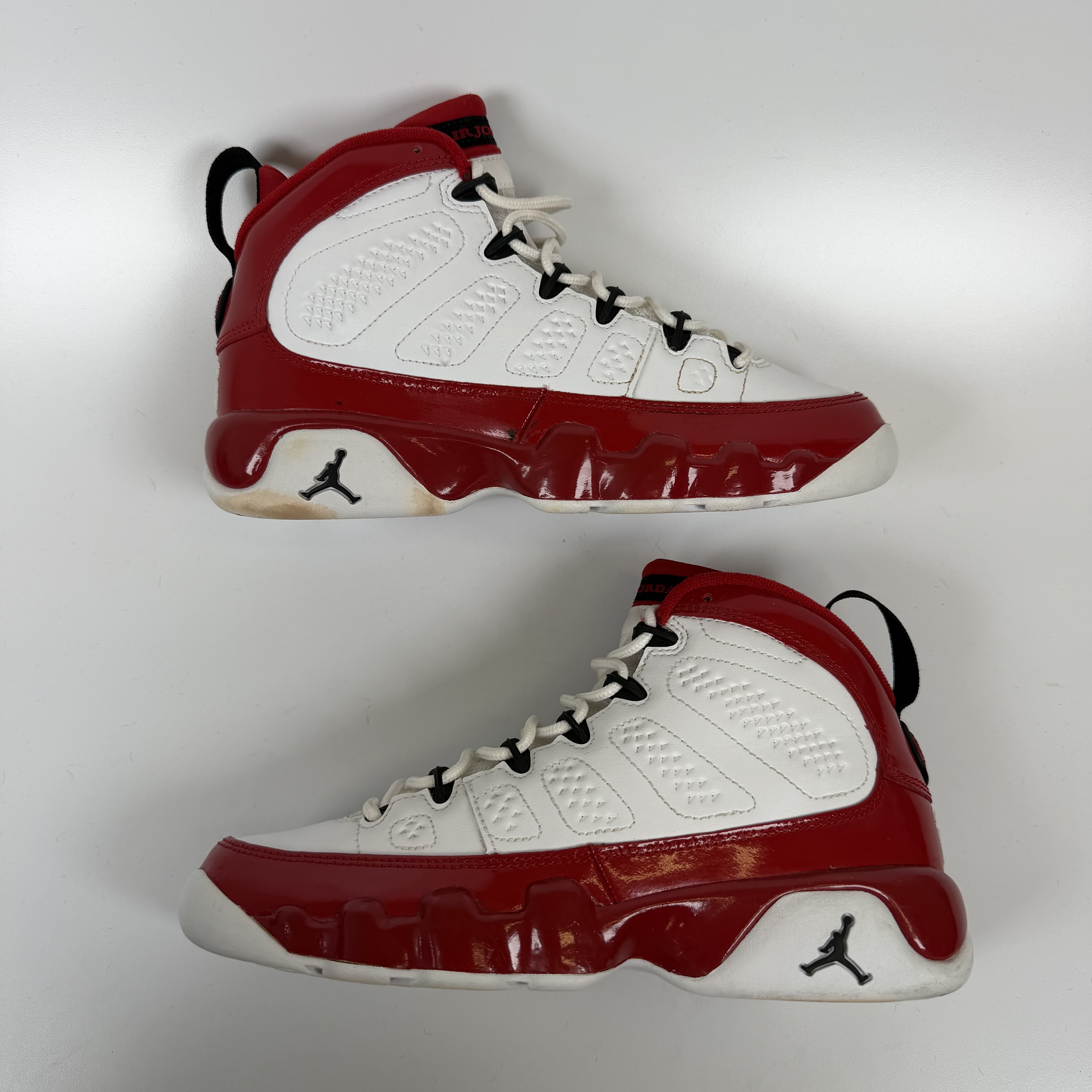 SP7416 Jordan 9 Retro White Gym Red (GS)