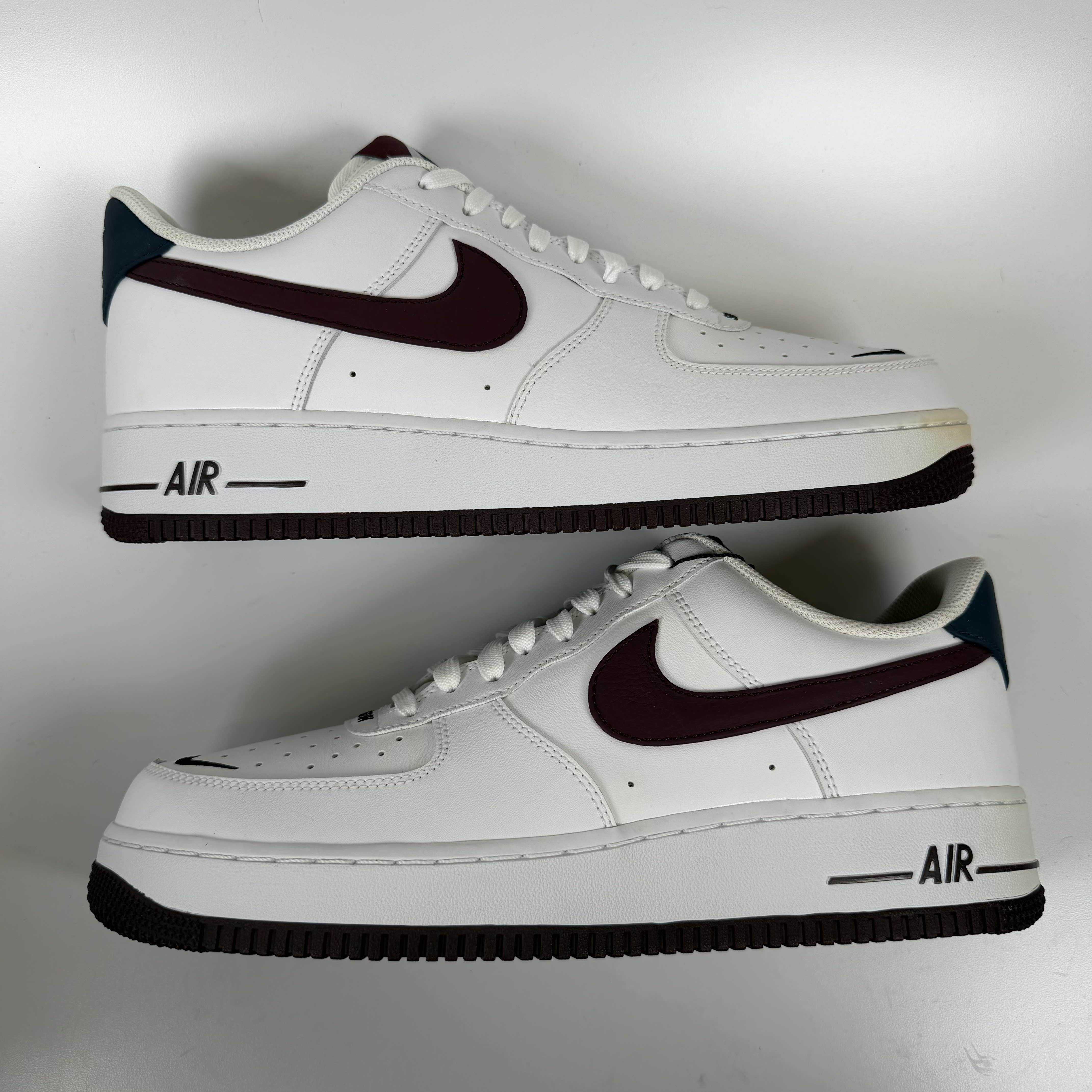 SP9172 Nike Air Force 1 Low Obsidian/White-University Red