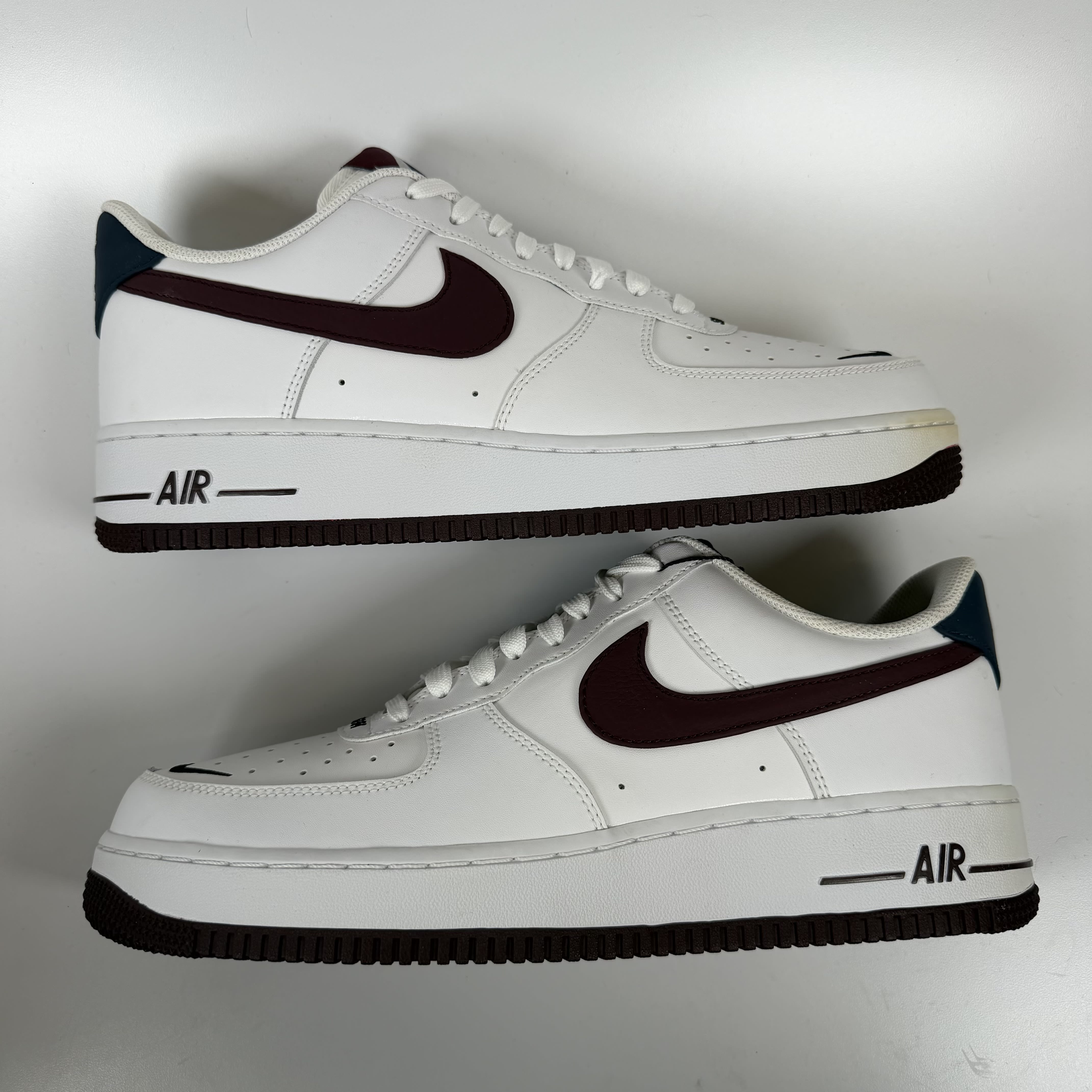 SP9172 Nike Air Force 1 Low Obsidian/White-University Red