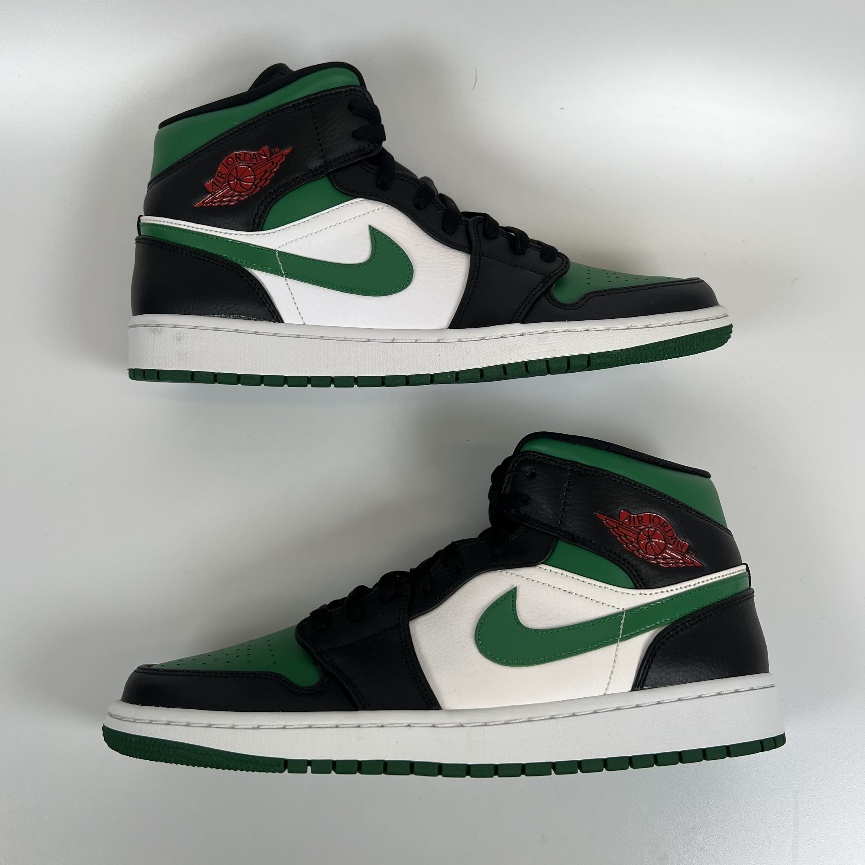 SP2225 Jordan 1 Mid Green Toe