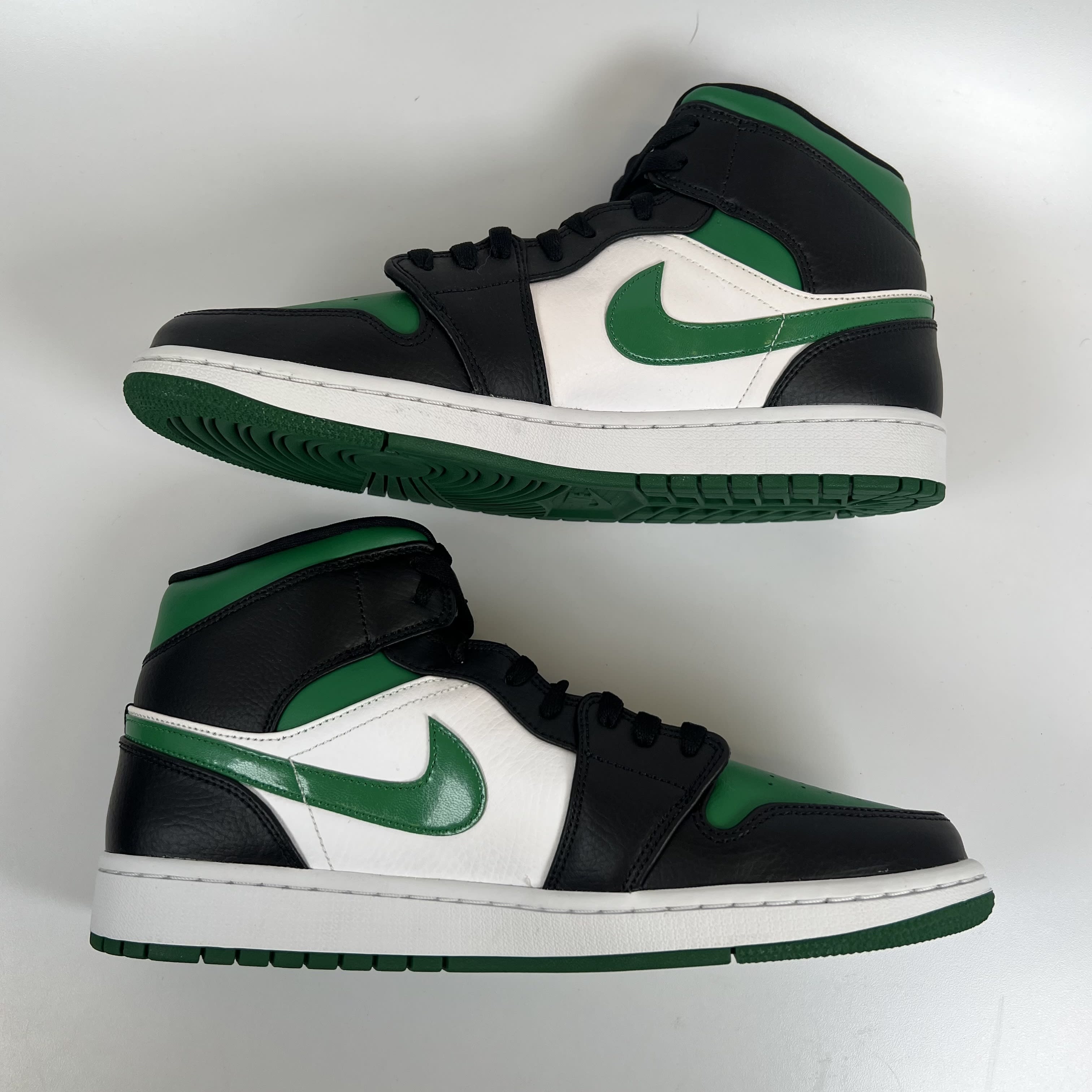 SP2225 Jordan 1 Mid Green Toe