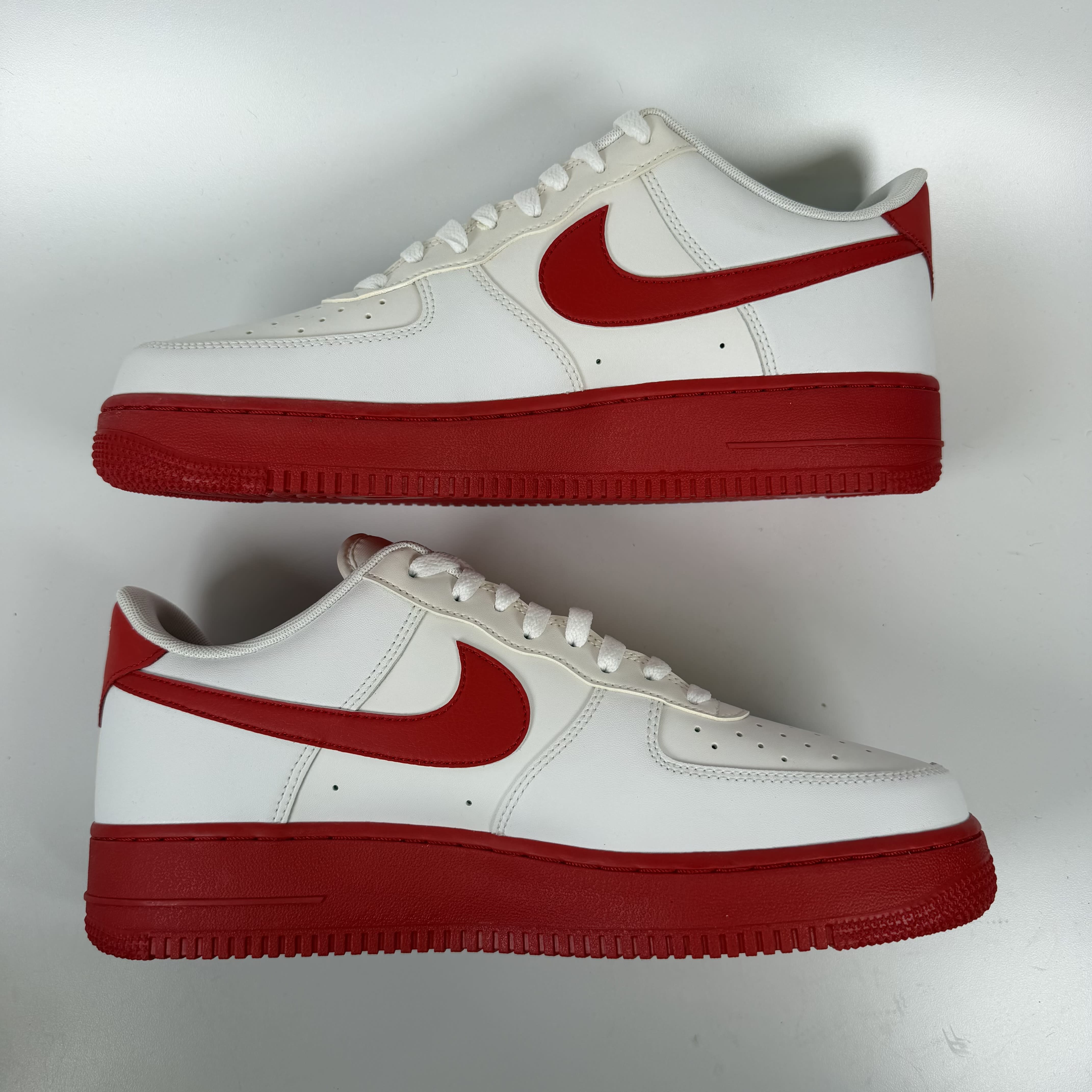 SP9162 Nike Air Force 1 Low White Red Midsole