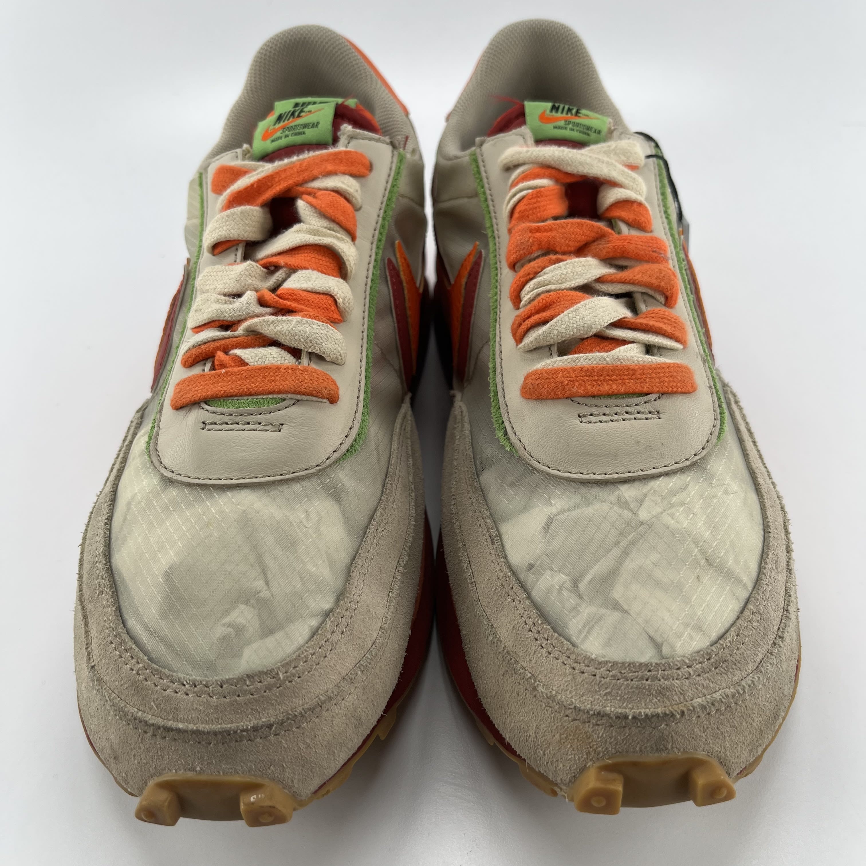 785461 sacai x Clot x LDWaffle 'Net Orange Blaze'