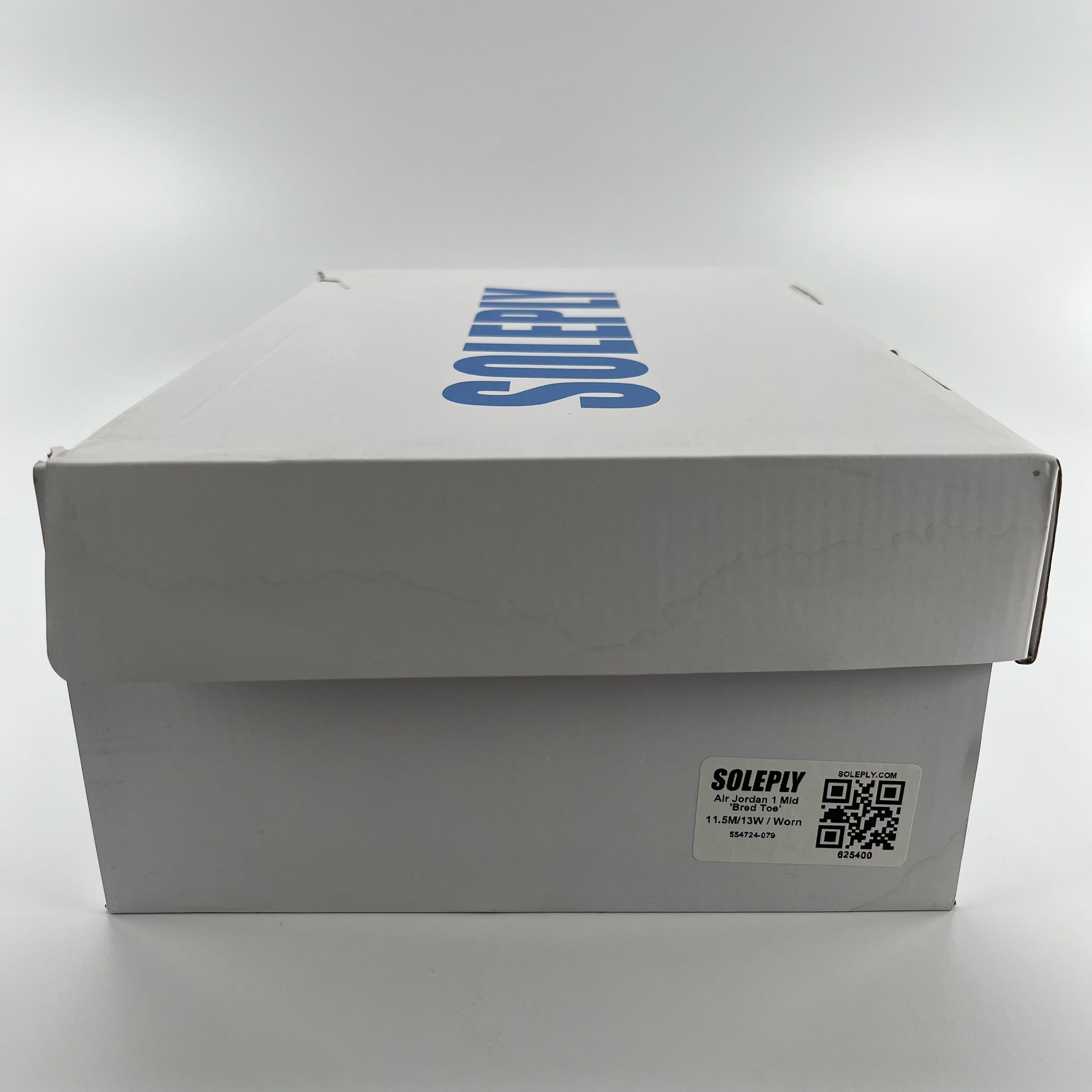 625400 Jordan 1 Mid White Black Red (2022)