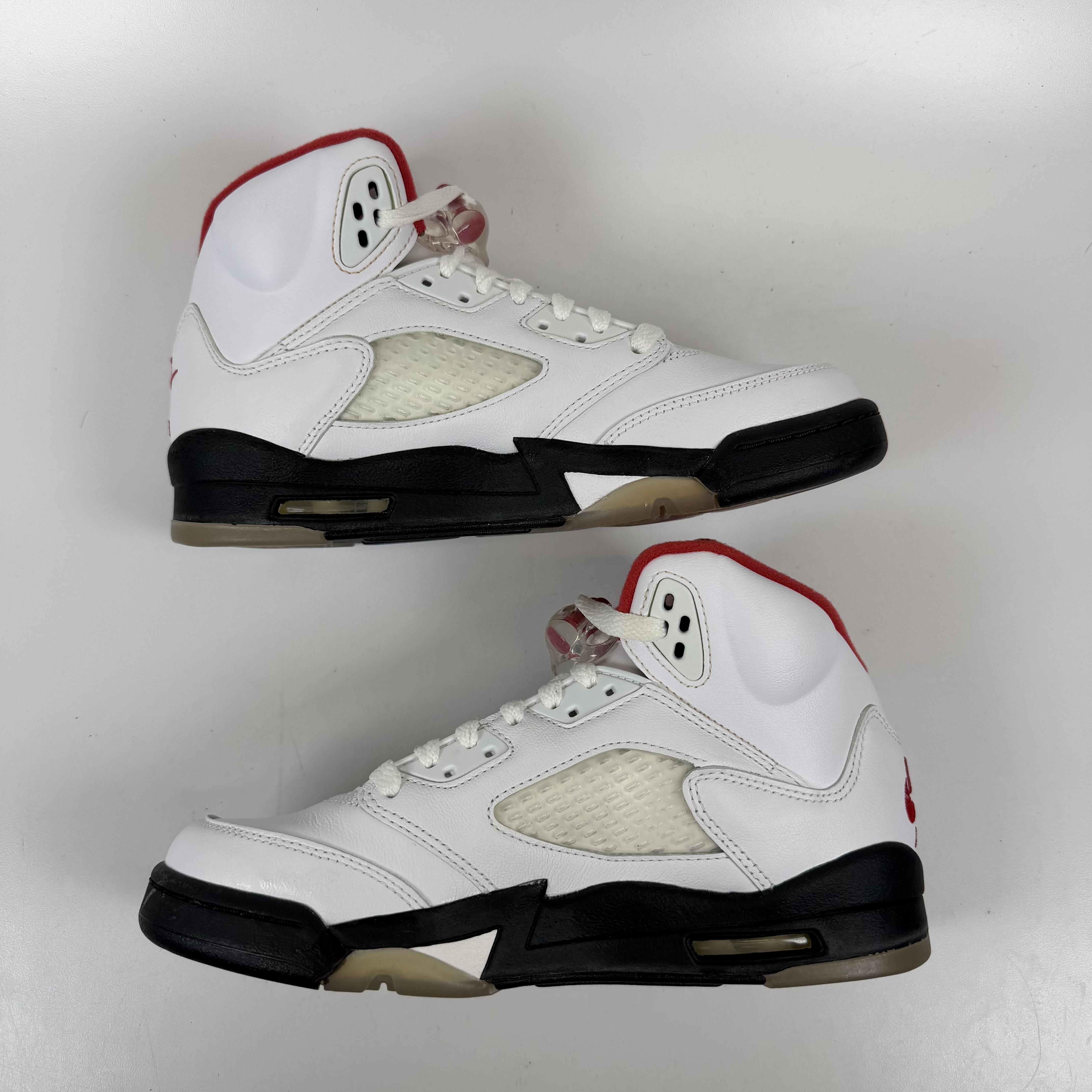 SP7399 Jordan 5 Retro Fire Red Silver Tongue (2020) (GS)