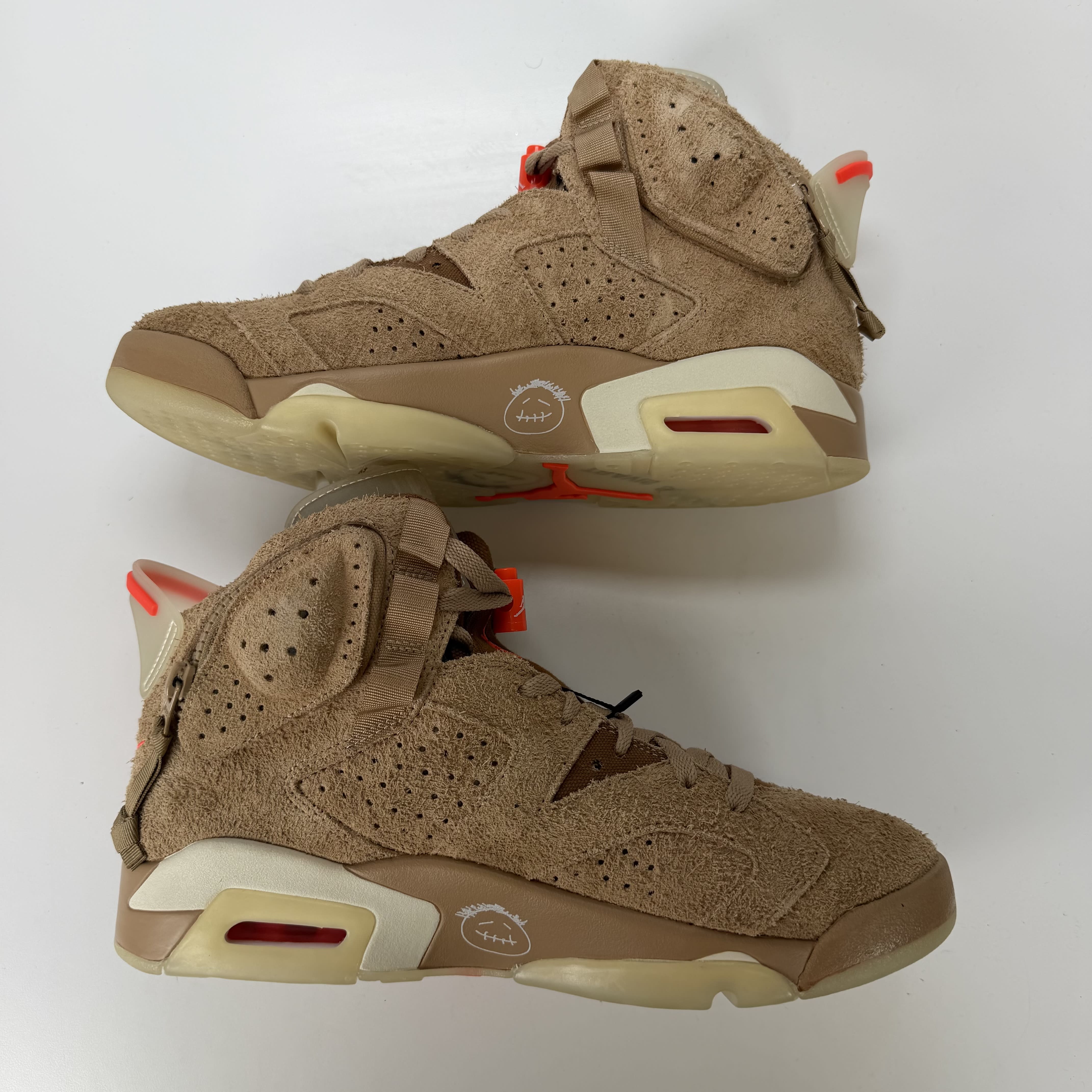 SP167 Jordan 6 Retro Travis Scott British Khaki