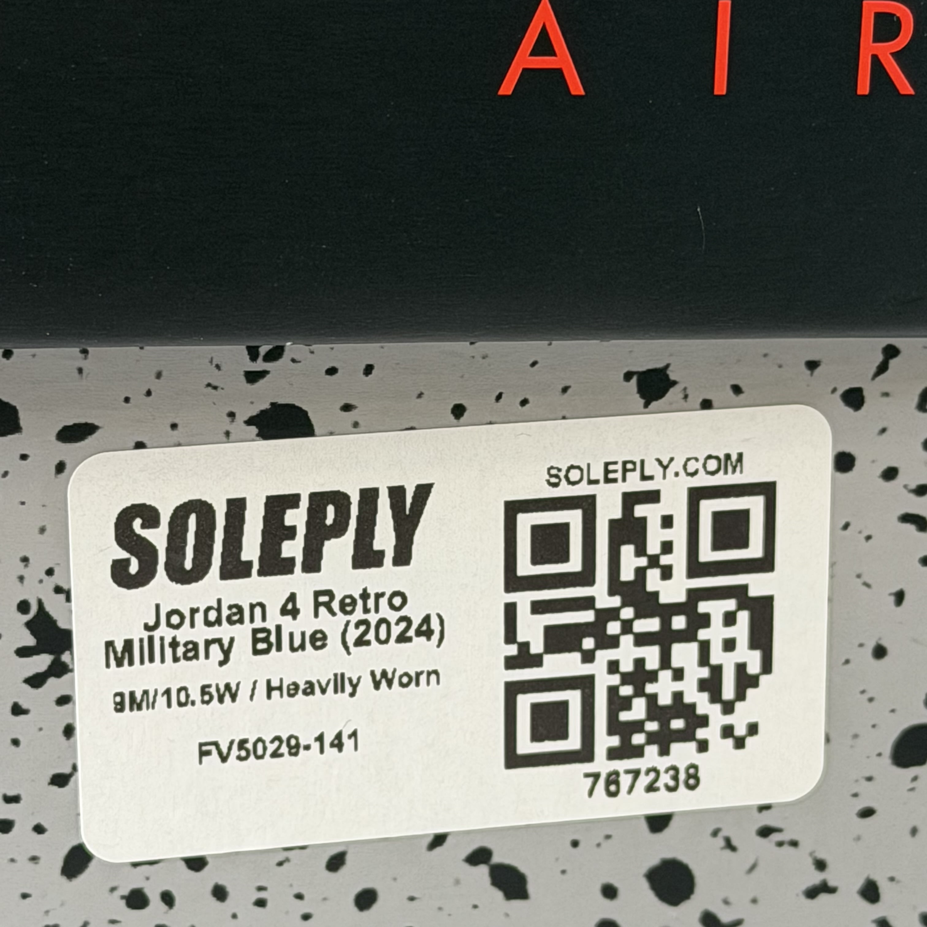 767238 Jordan 4 Retro Military Blue (2024)