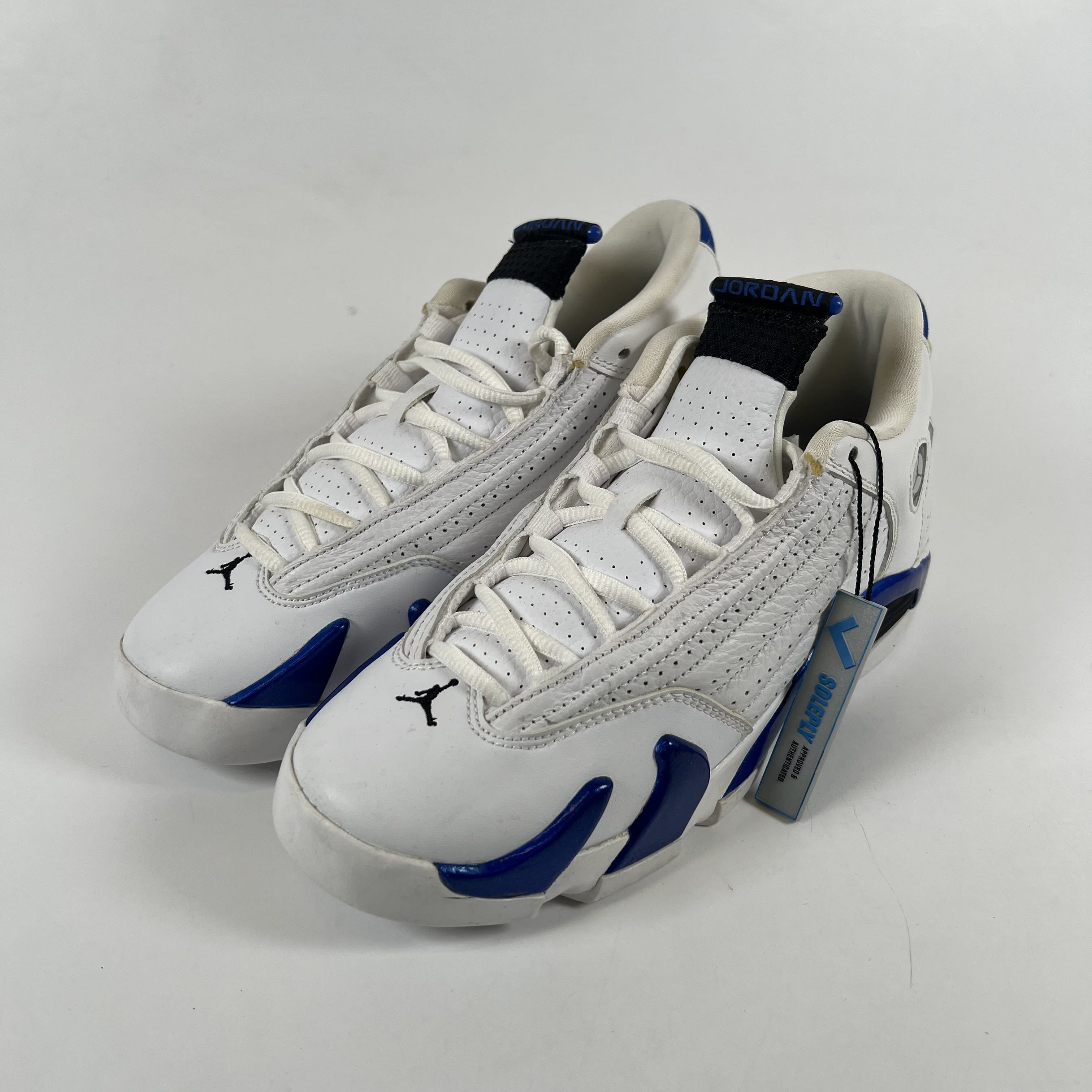SP7392 Jordan 14 Retro White Hyper Royal (GS)