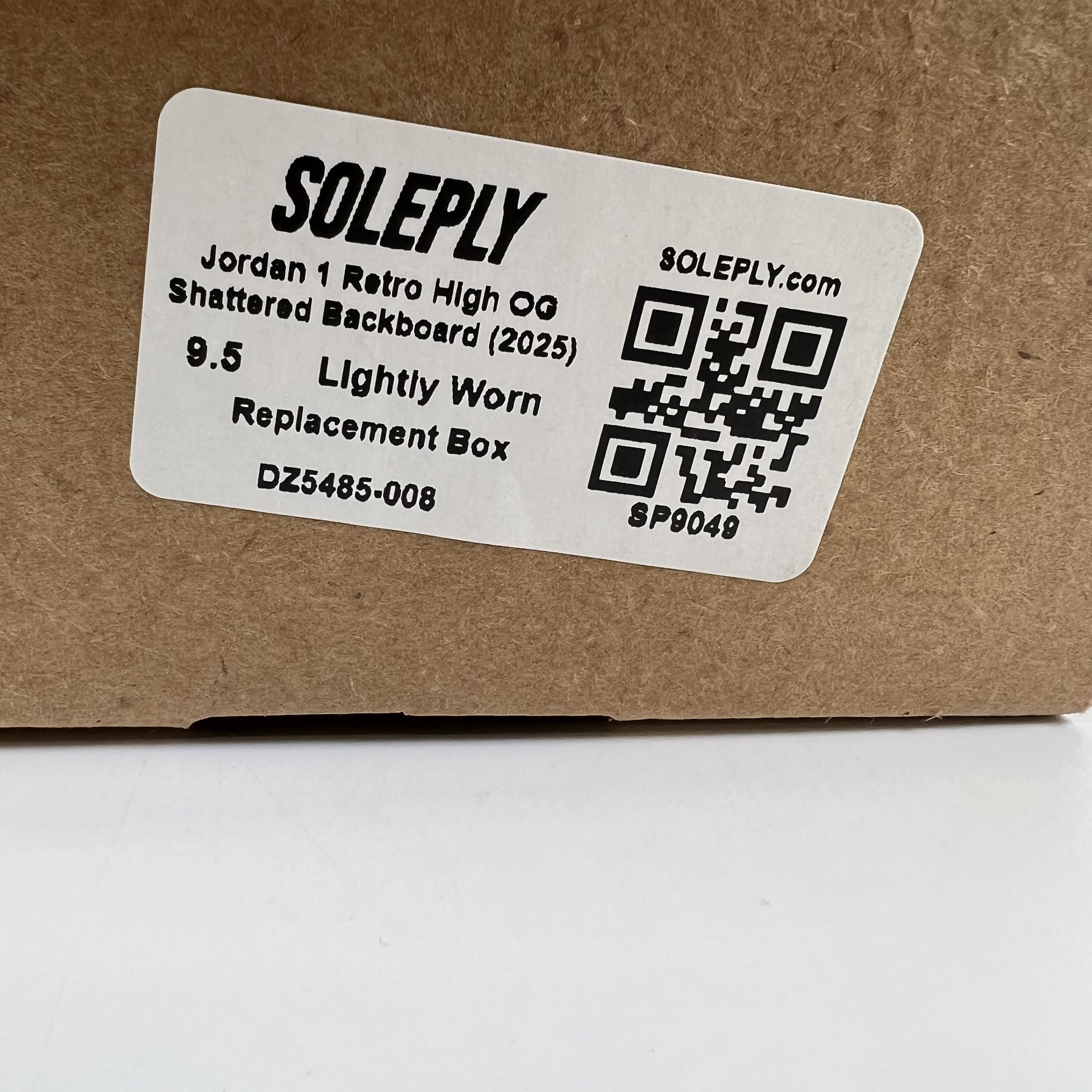 SP9049 Jordan 1 Retro High OG Shattered Backboard (2025)