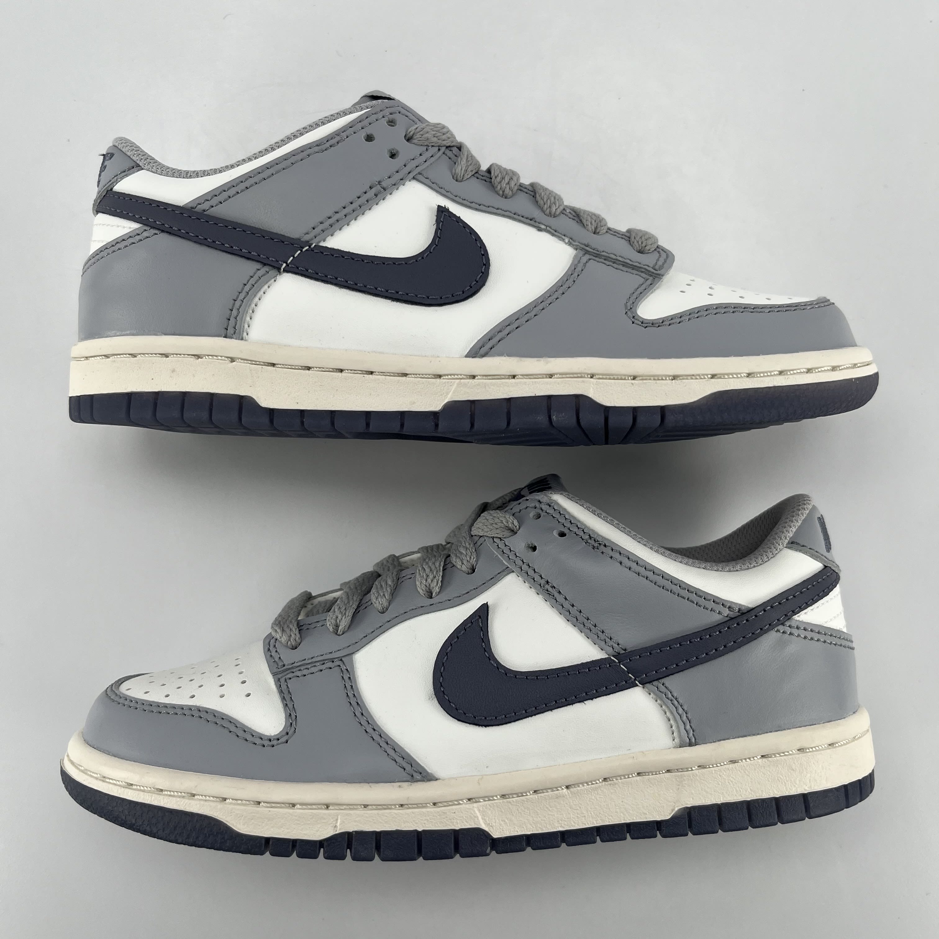 268064 Nike Dunk Low Platinum Tint Light Carbon (GS)