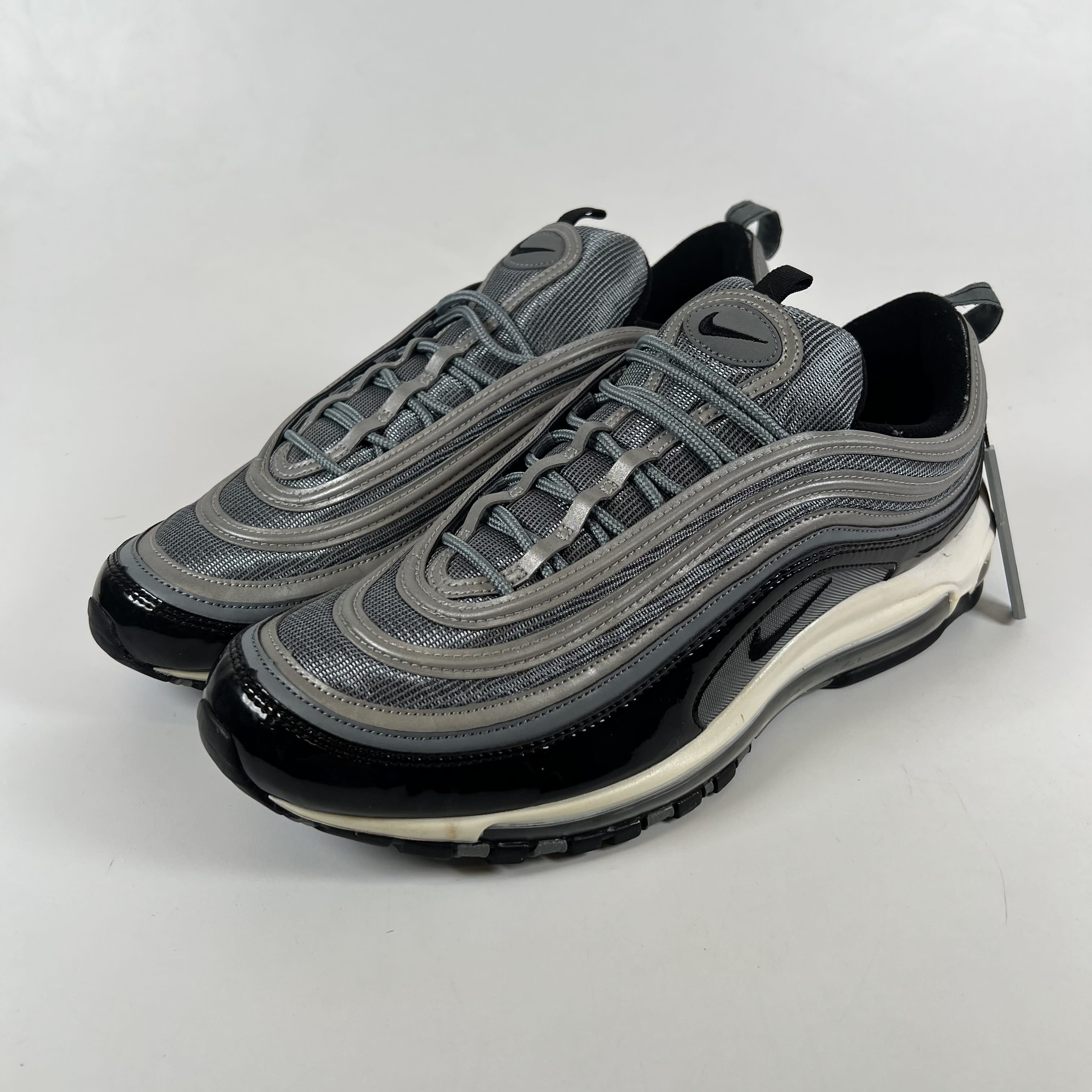 SP9476 Nike Air Max 97 Cool Grey Black Patent