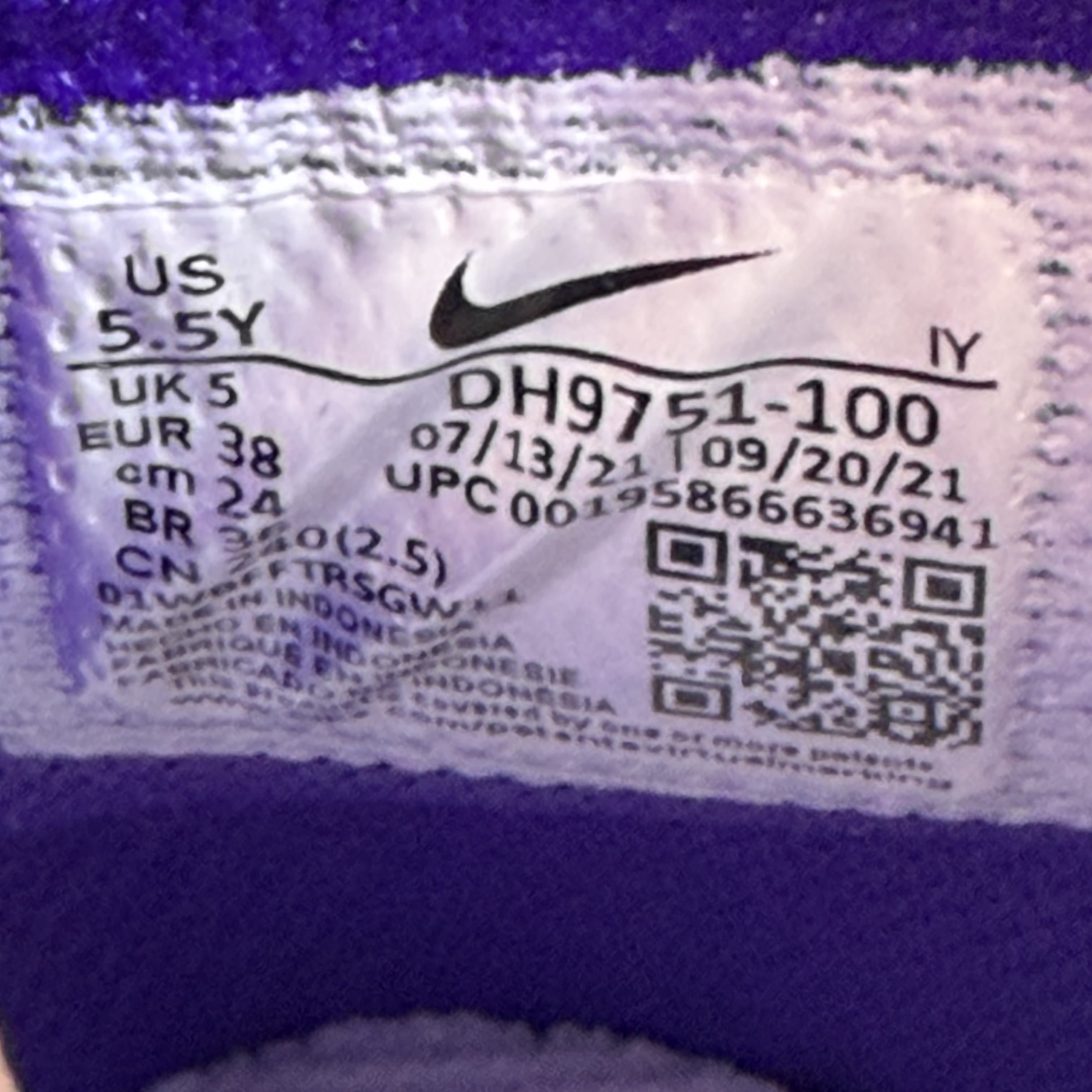 437119 Dunk High GS 'Midnight Navy'
