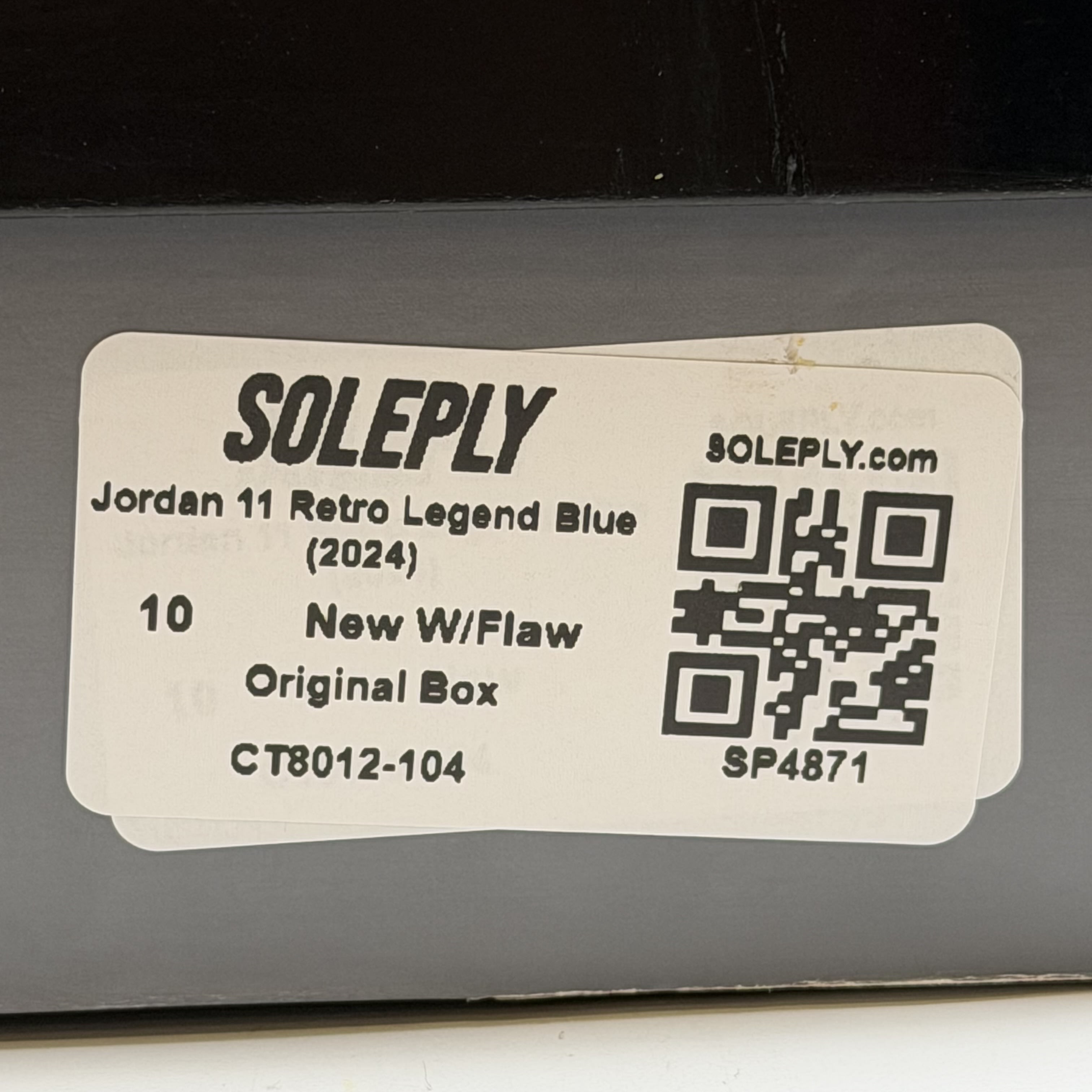 SP4871 Jordan 11 Retro Legend Blue (2024)