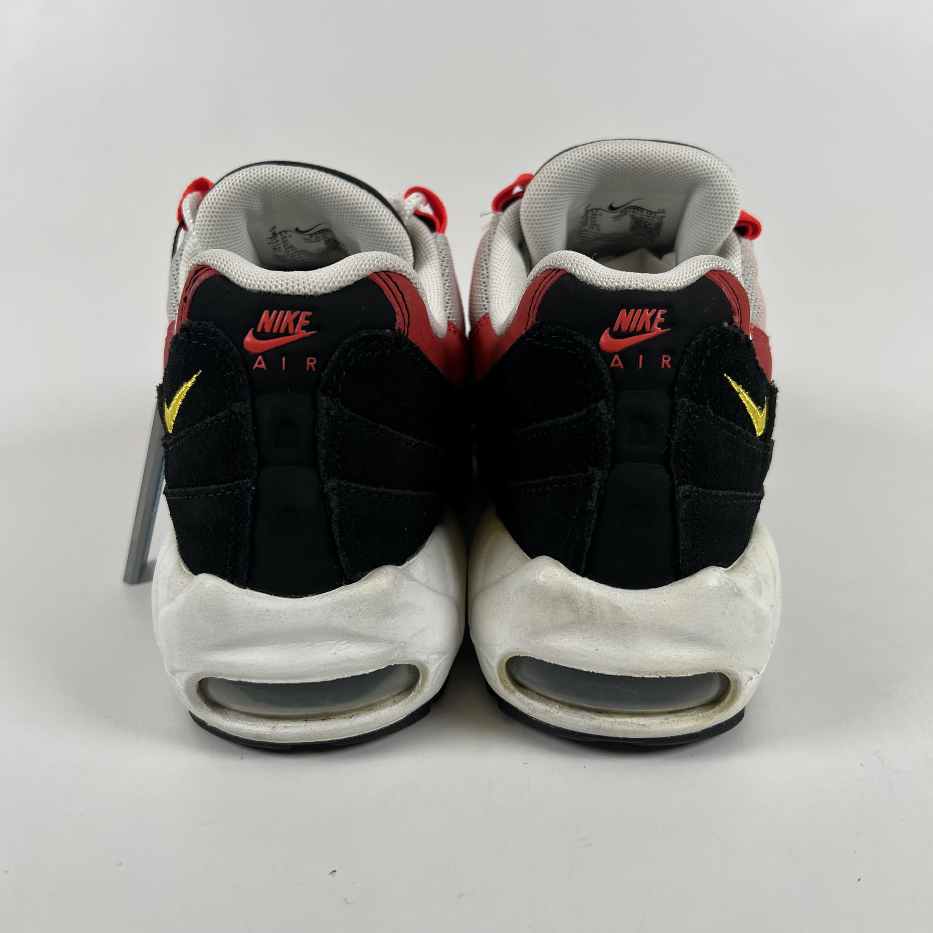 SP7433 Nike Air Max 95 Black Crimson Yellow