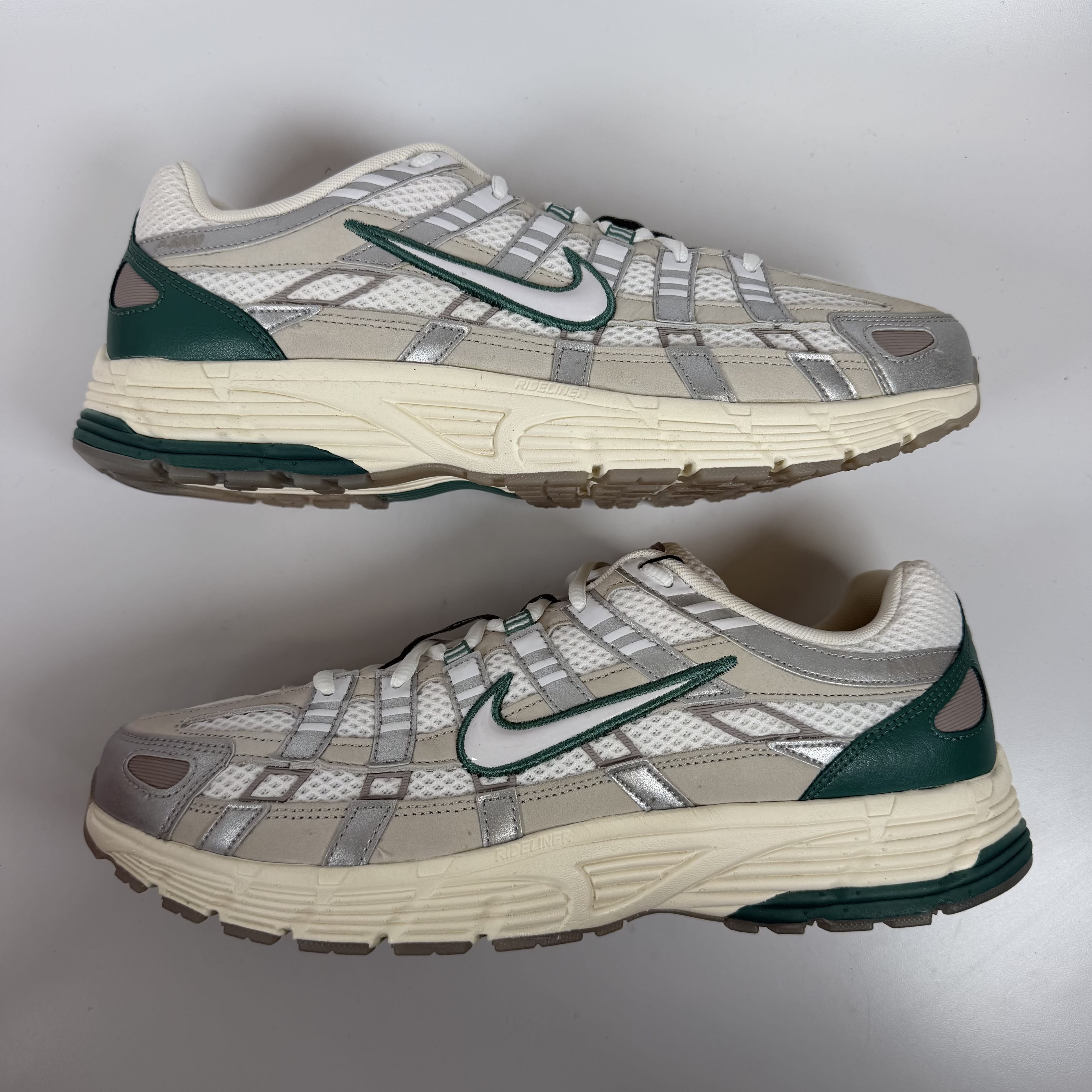 SP7920 Nike P-6000 Premium Light Bone Bicoastal Green