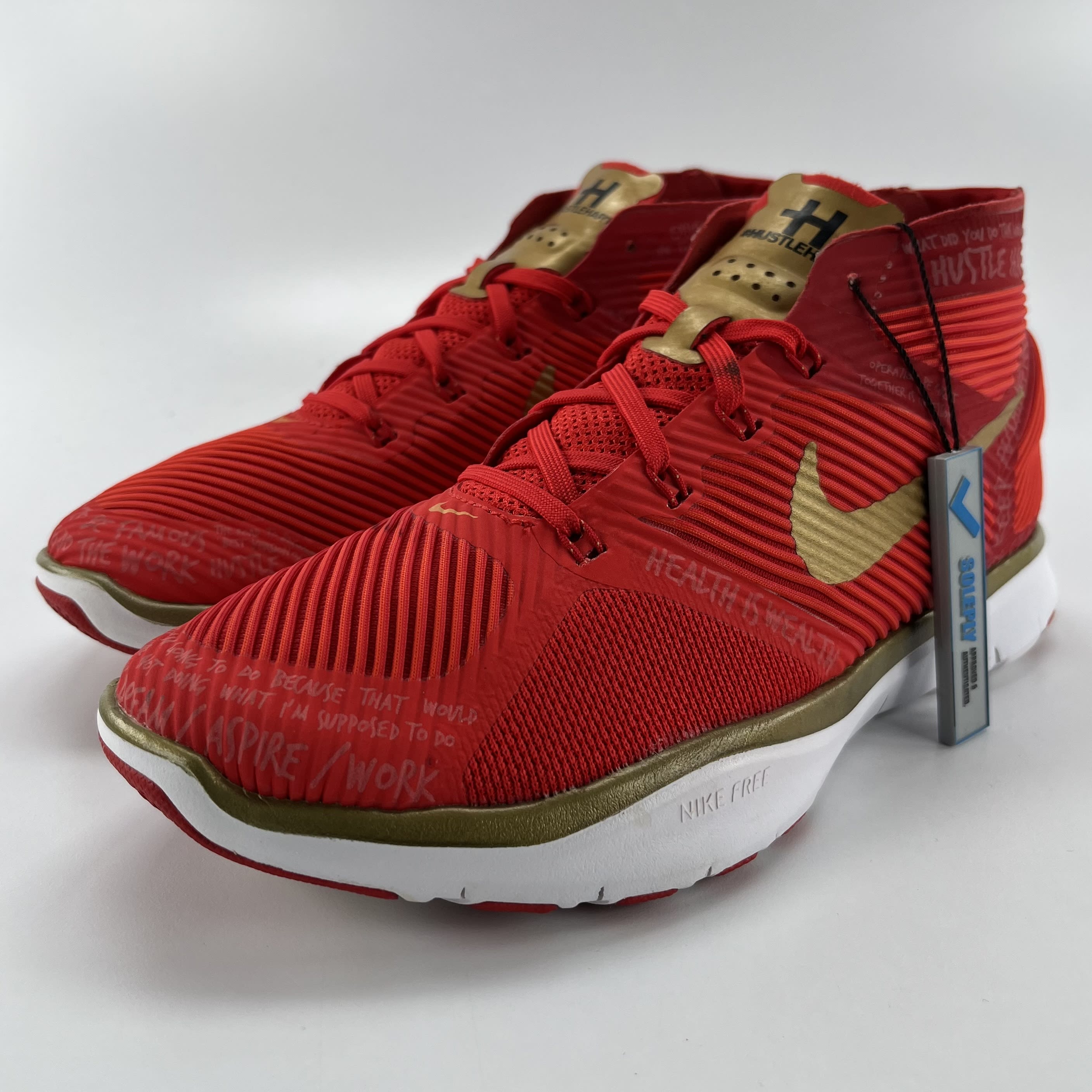 625194 Nike Free Train Instinct Hustle Hart Red