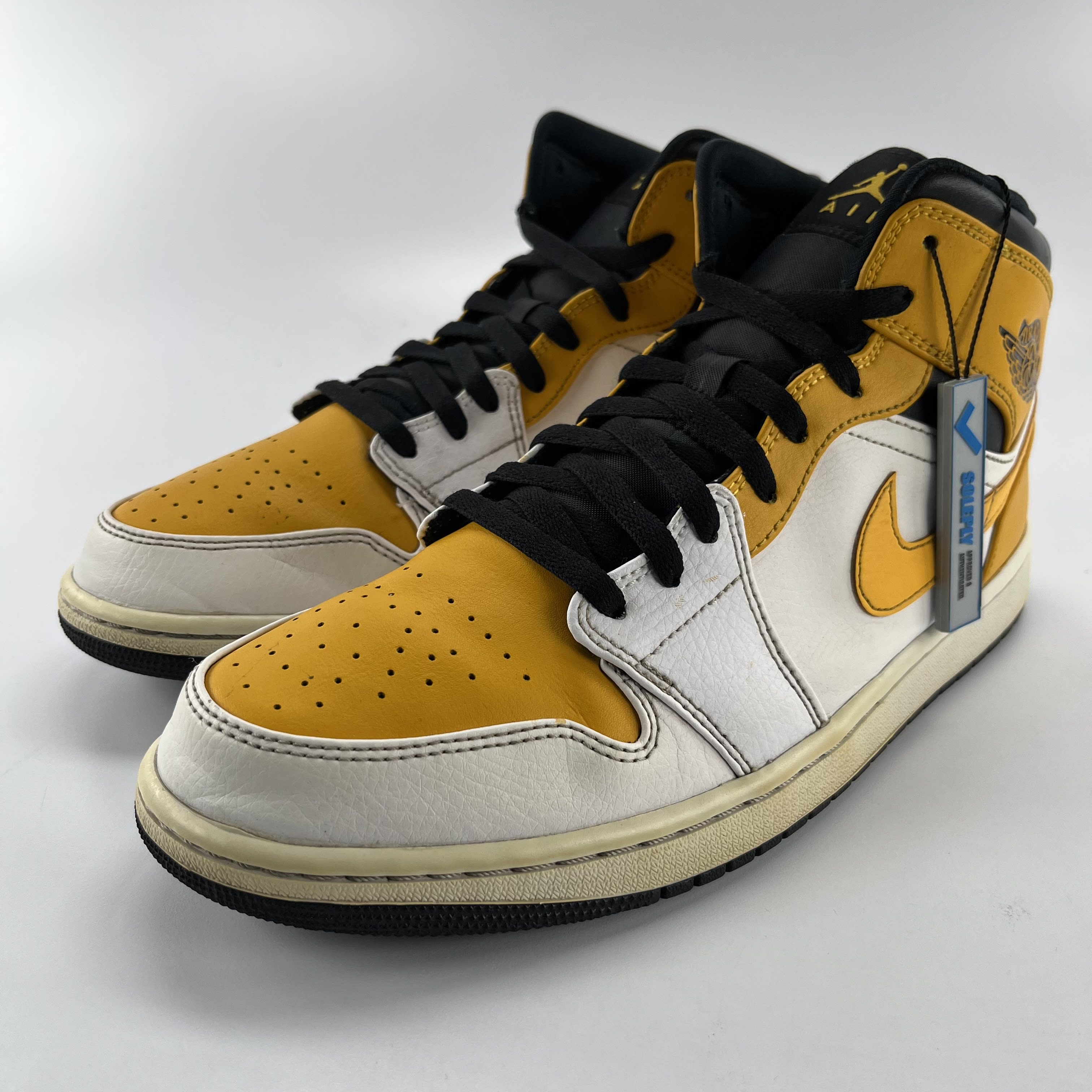 SP185 Air Jordan 1 Mid 'University Gold'