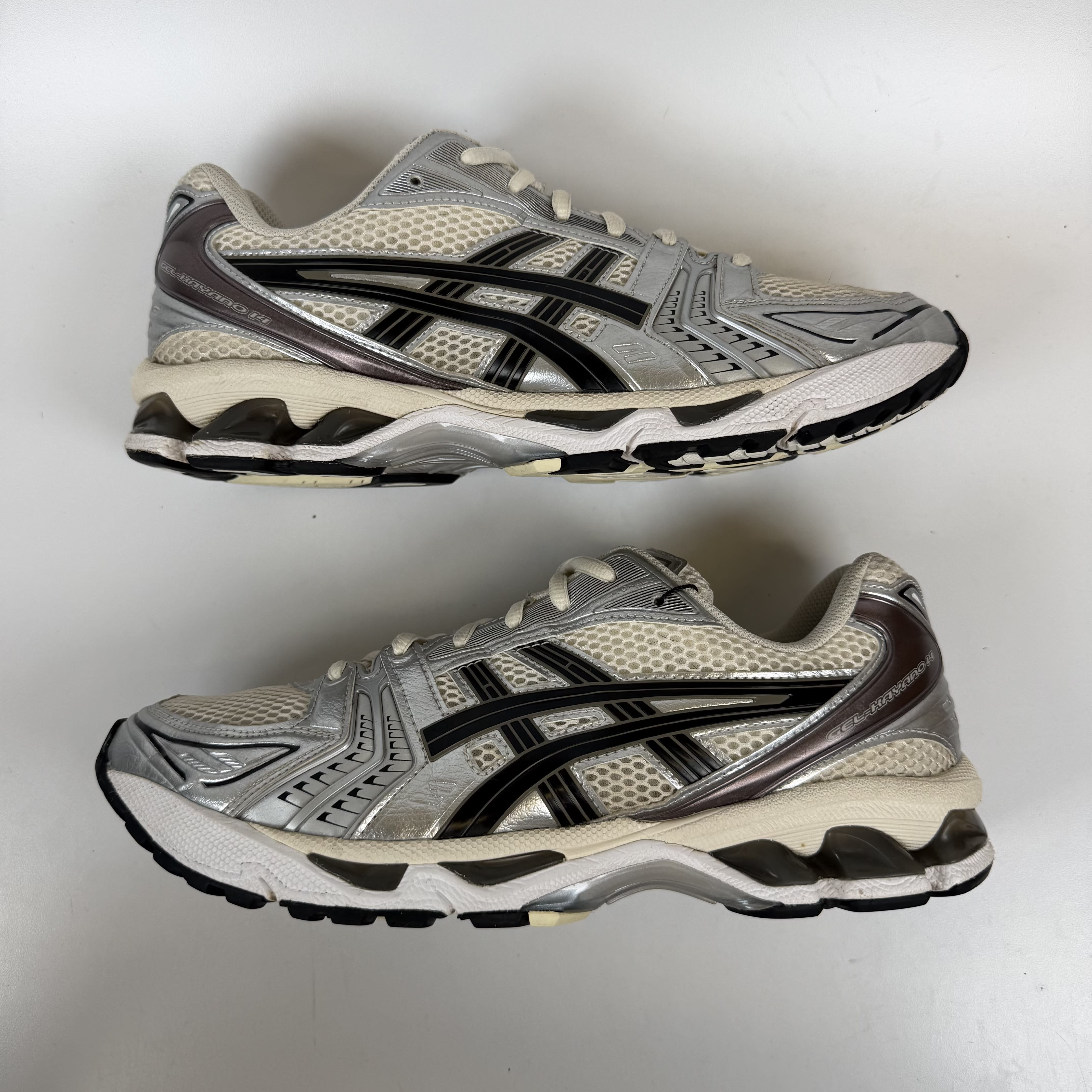 SP10797 ASICS Gel-Kayano 14 Cream Black Metallic Plum