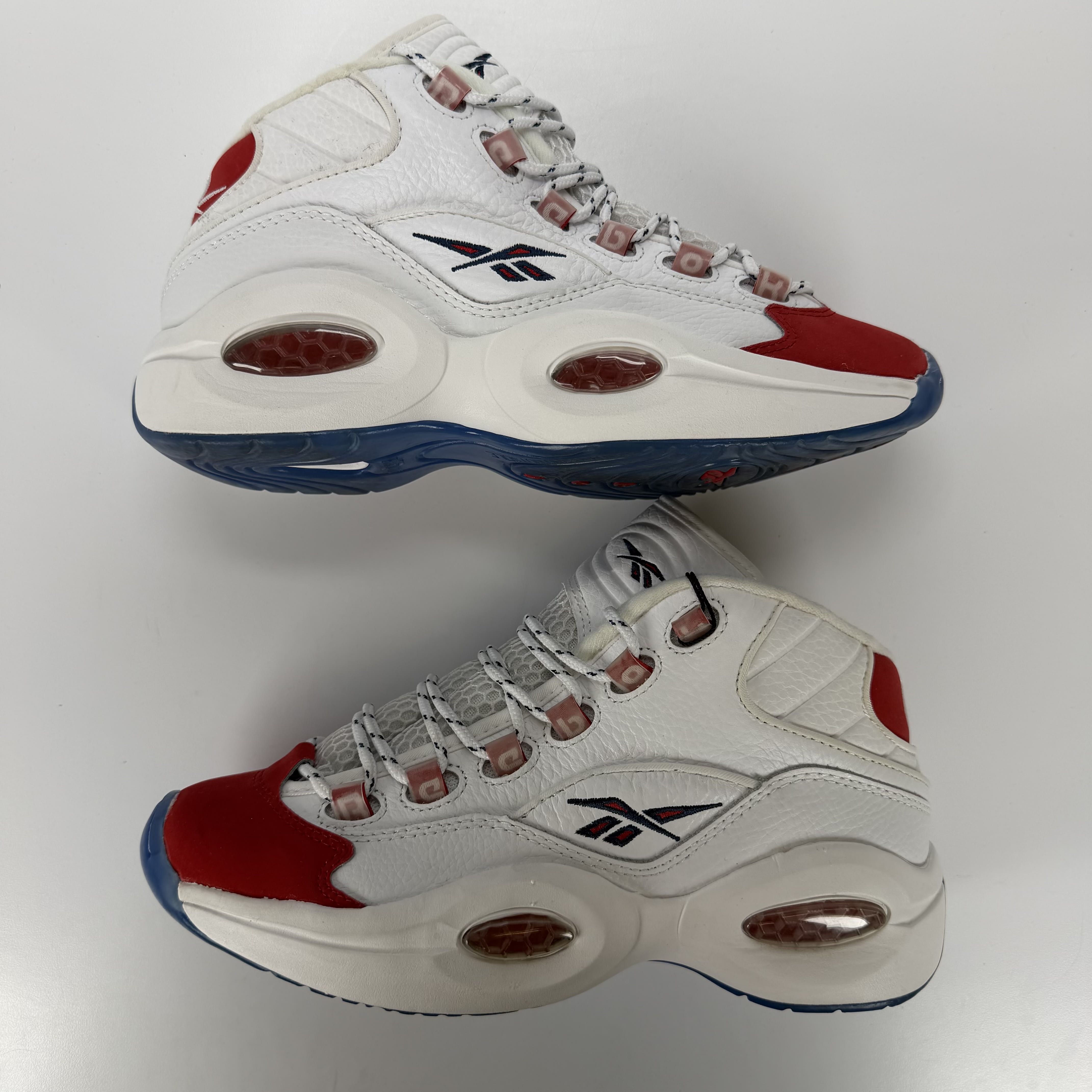 SP5747 Reebok Question Mid Red Toe 25th Anniversary (GS)