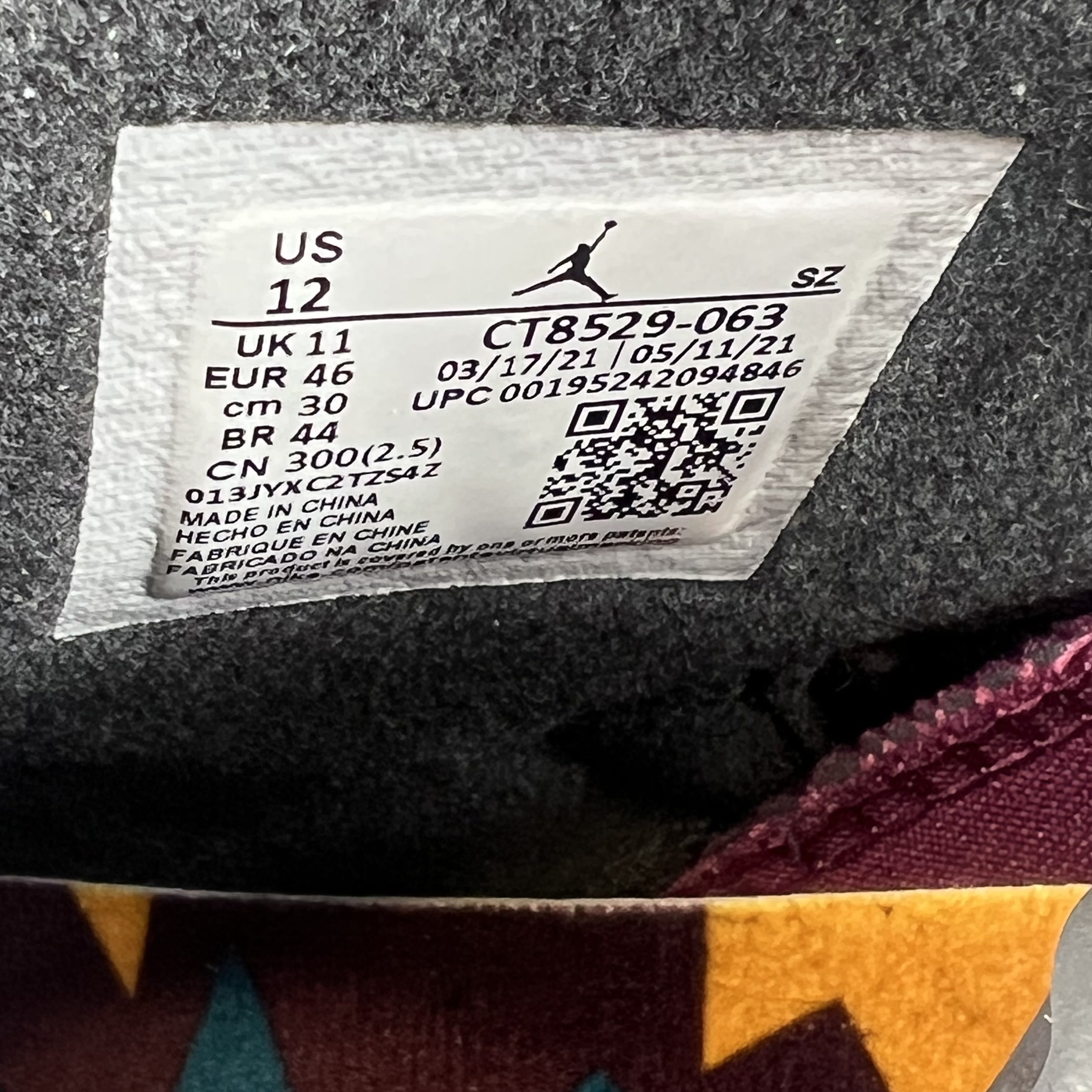 SP10038 Jordan 6 Retro Bordeaux