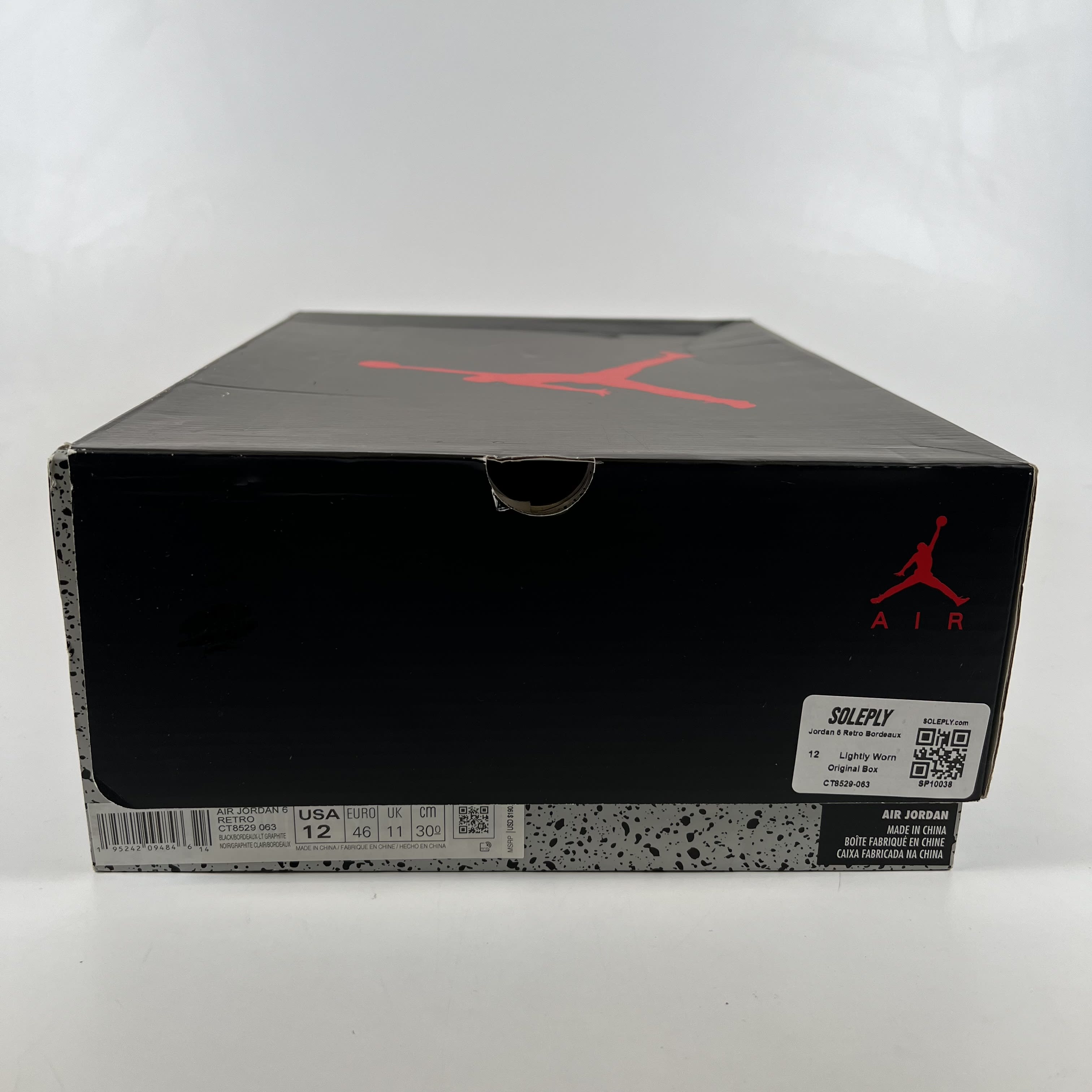 SP10038 Jordan 6 Retro Bordeaux