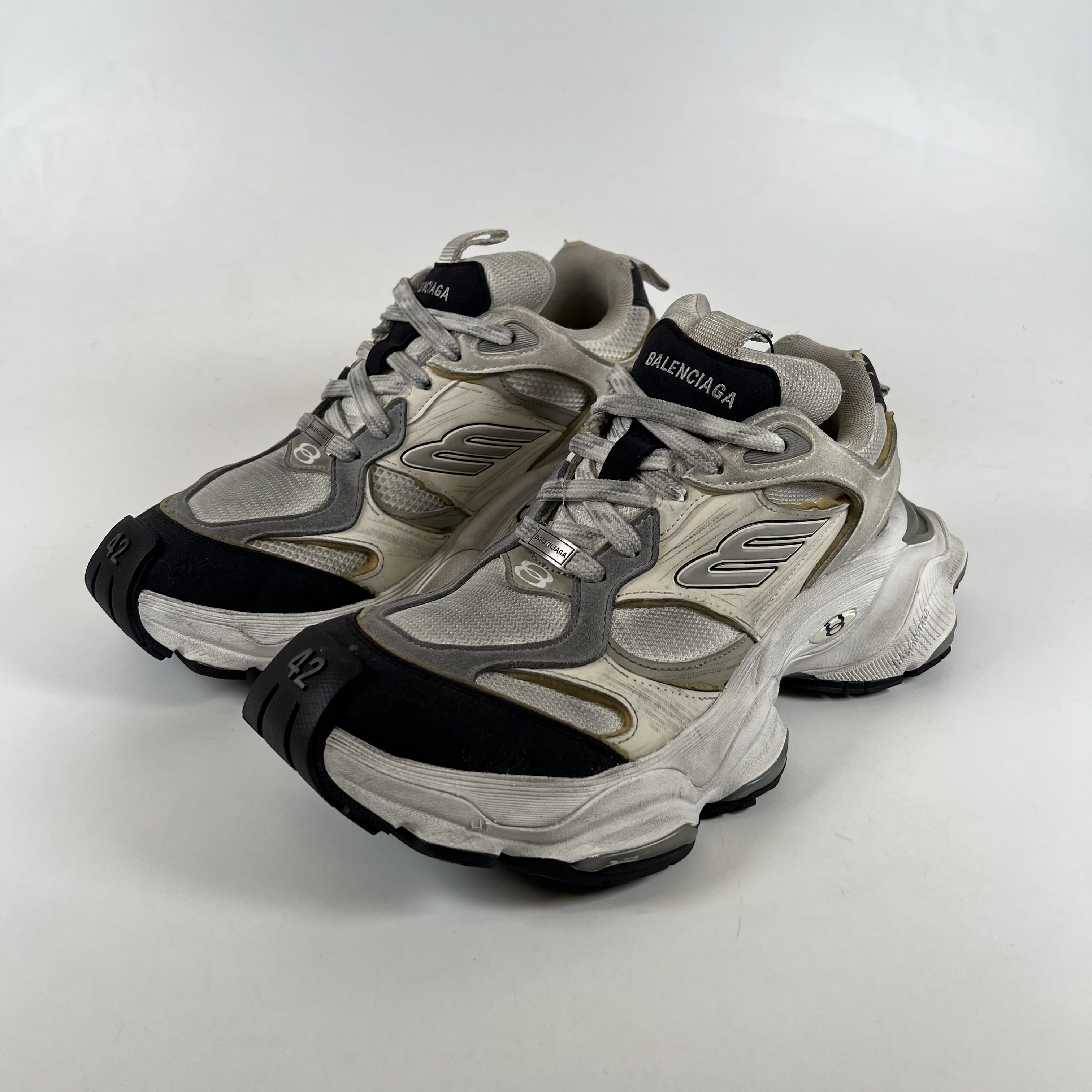 SP8083 Balenciaga Cargo White Grey