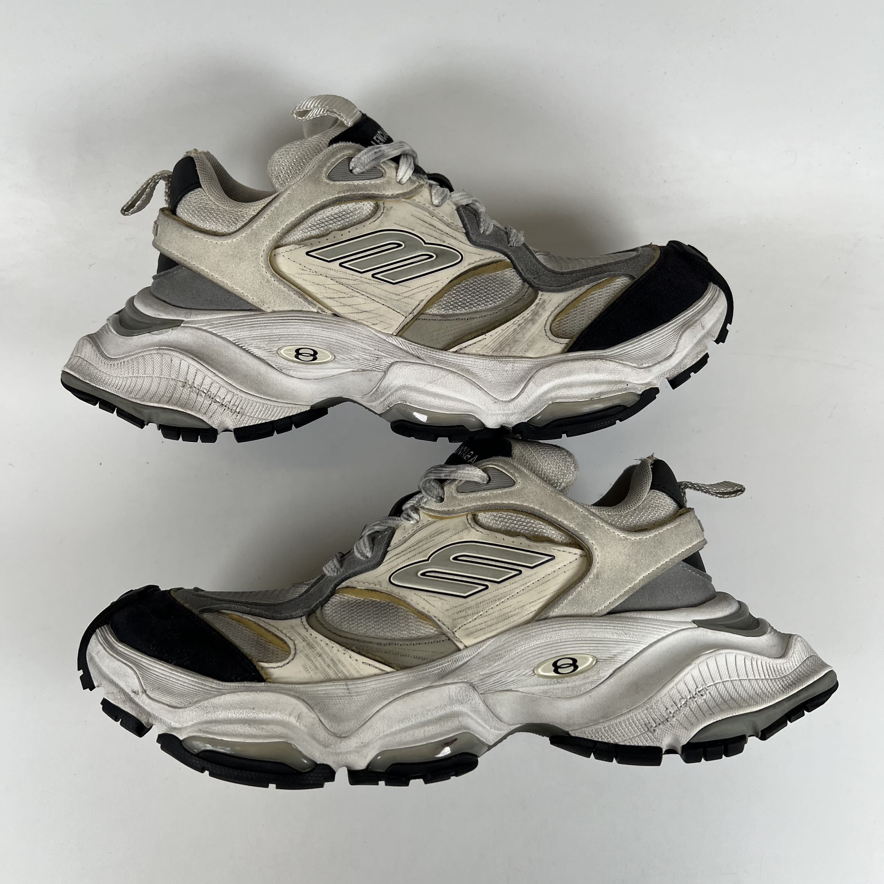 SP8083 Balenciaga Cargo White Grey