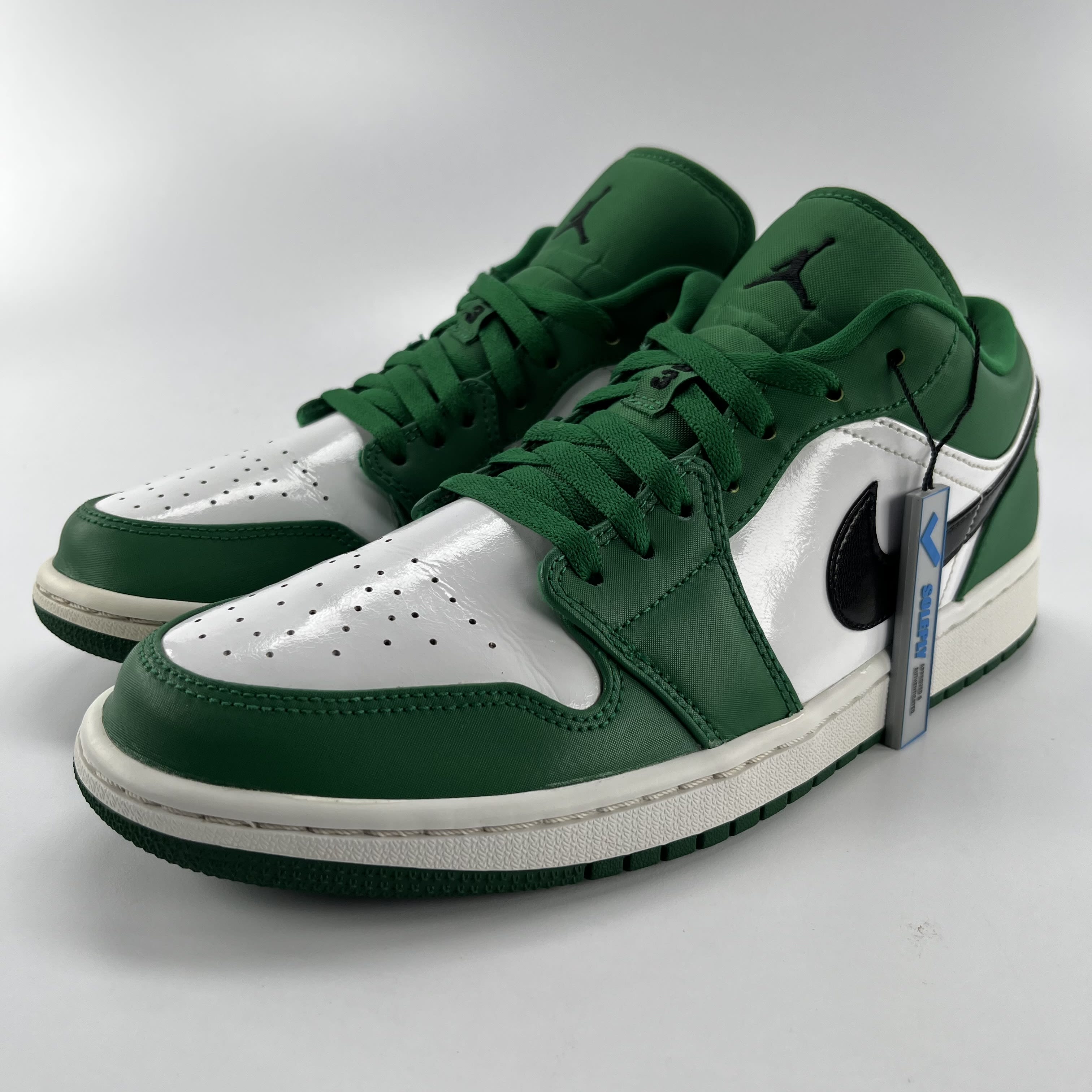 632613 Jordan 1 Low Pine Green