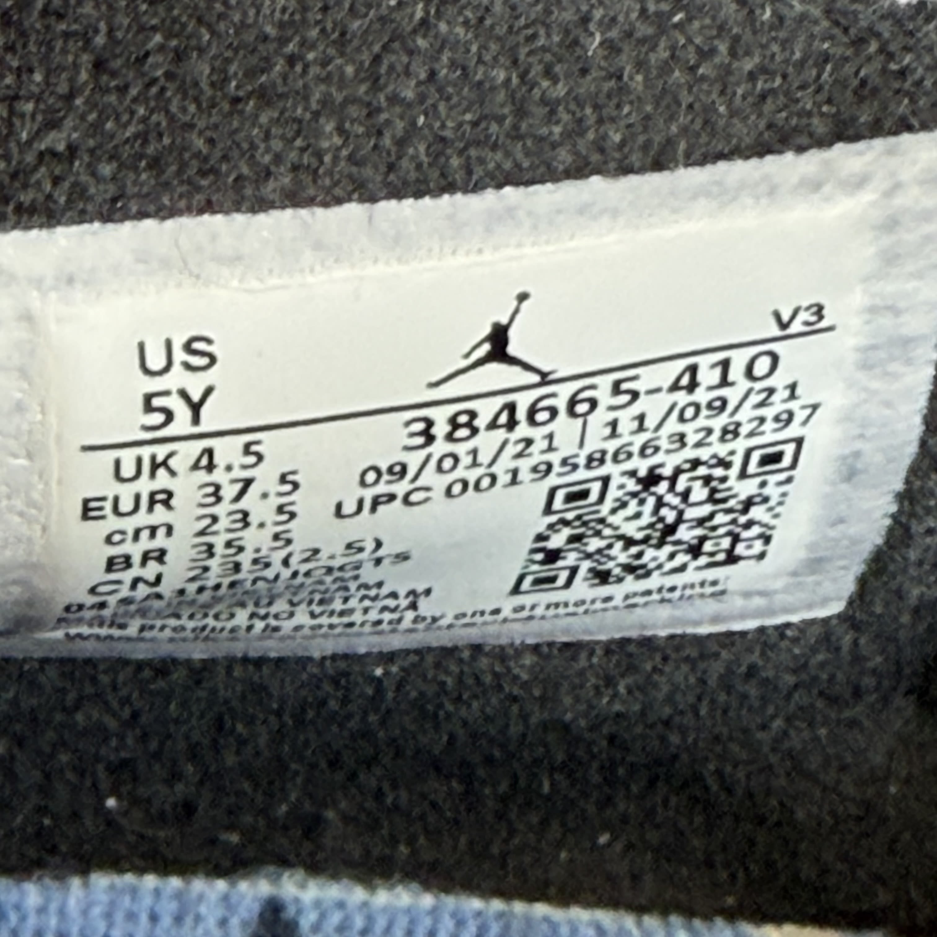 SP6322 Air Jordan 6 Retro GS 'UNC Home'
