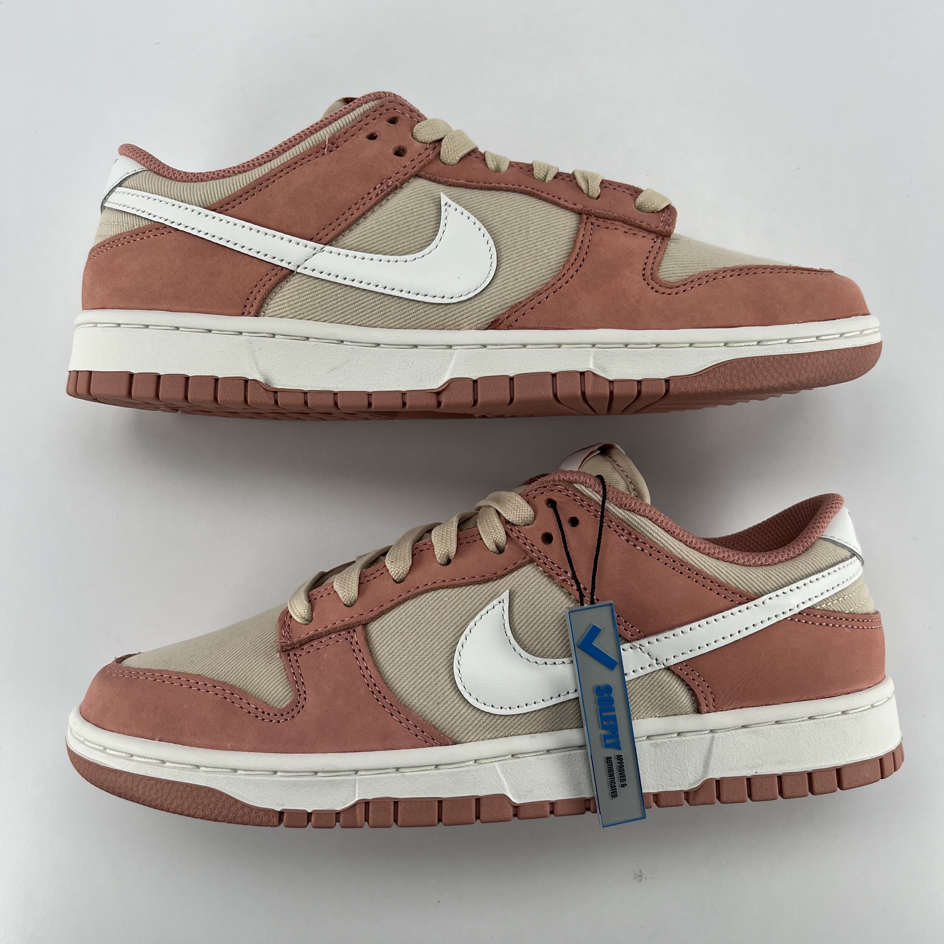 610368 Nike Dunk Low PRM Red Stardust