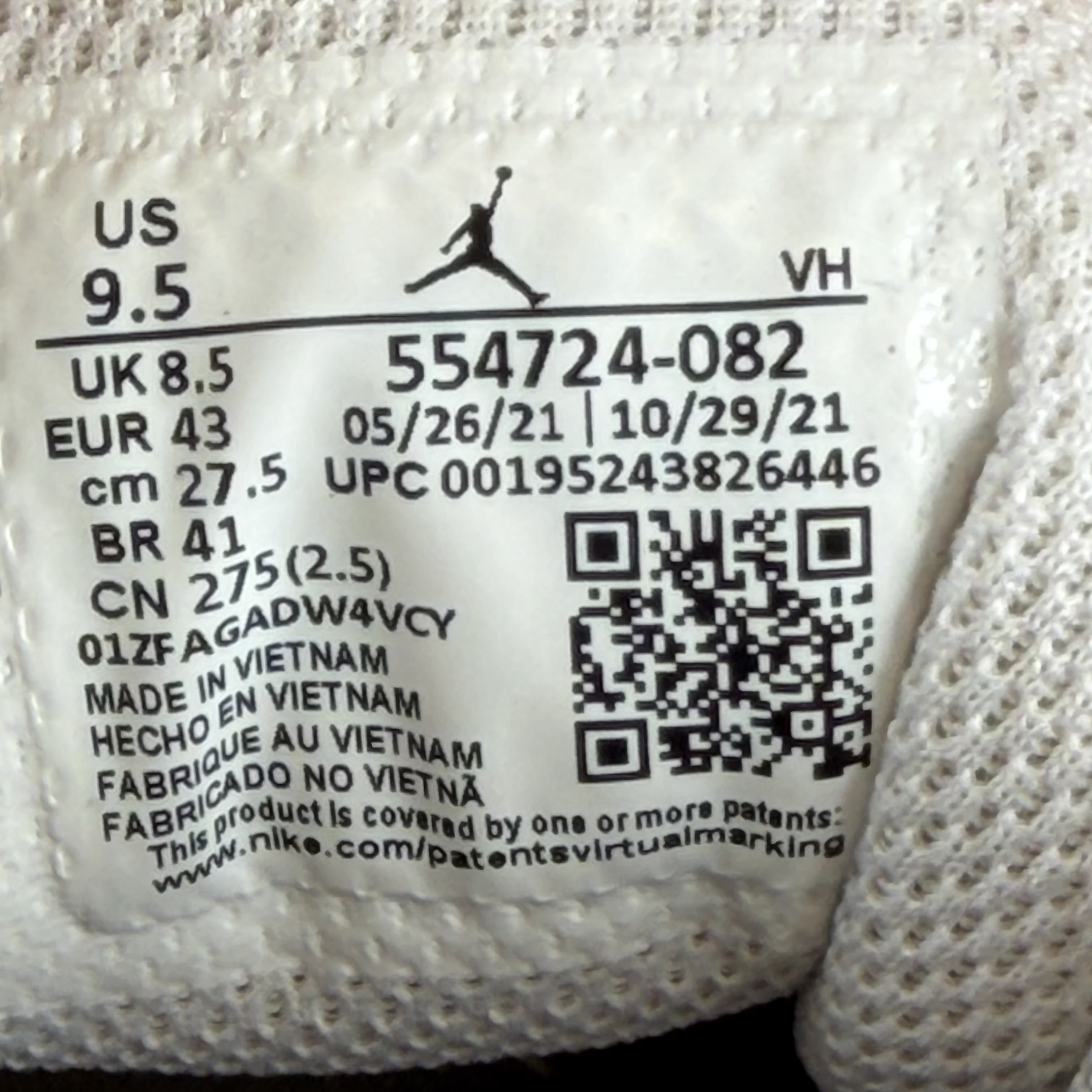 SP6243 Air Jordan 1 Mid 'College Grey'
