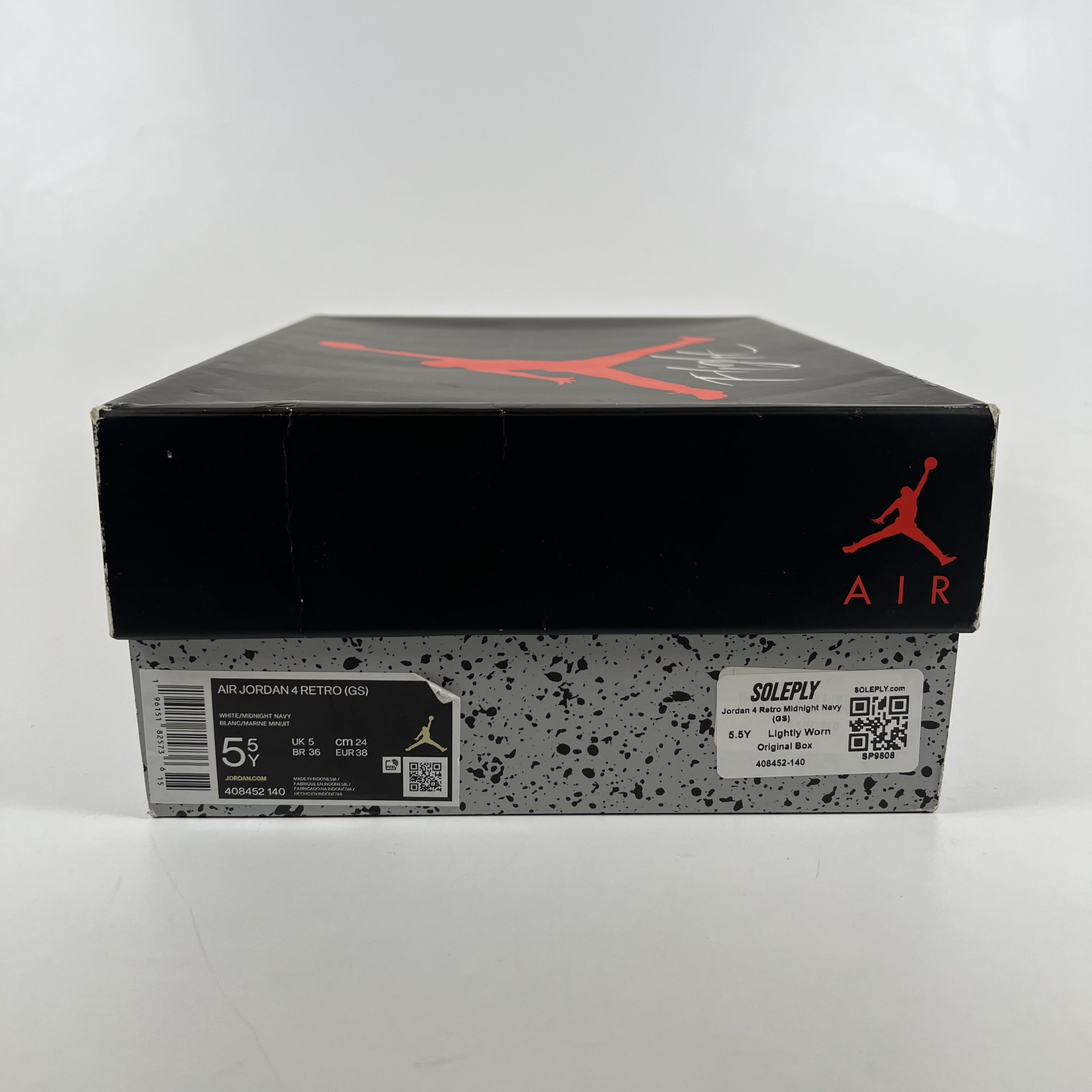 SP9808 Jordan 4 Retro Midnight Navy (GS)