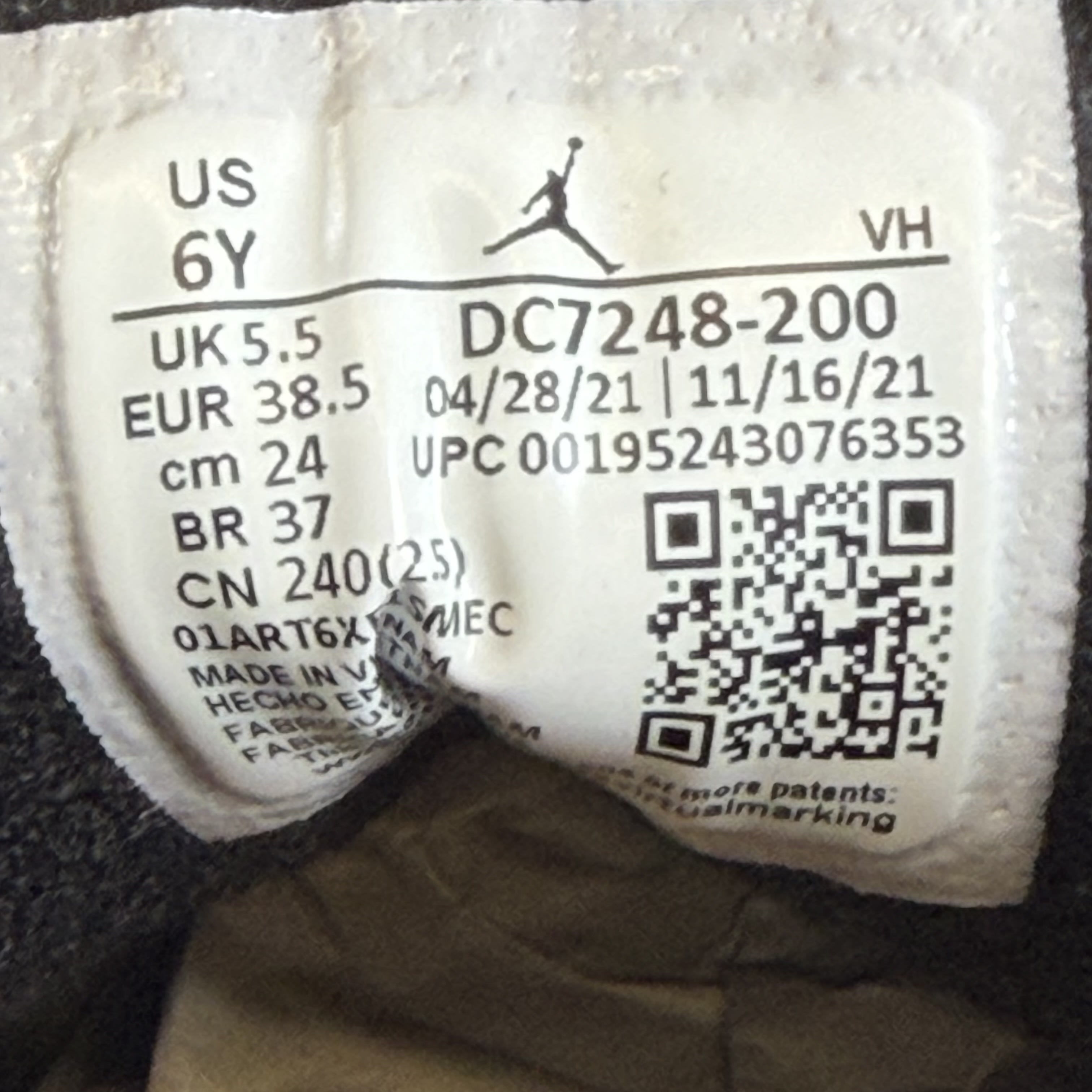 SP5653 Jordan 1 Mid SE Dark Chocolate (GS)