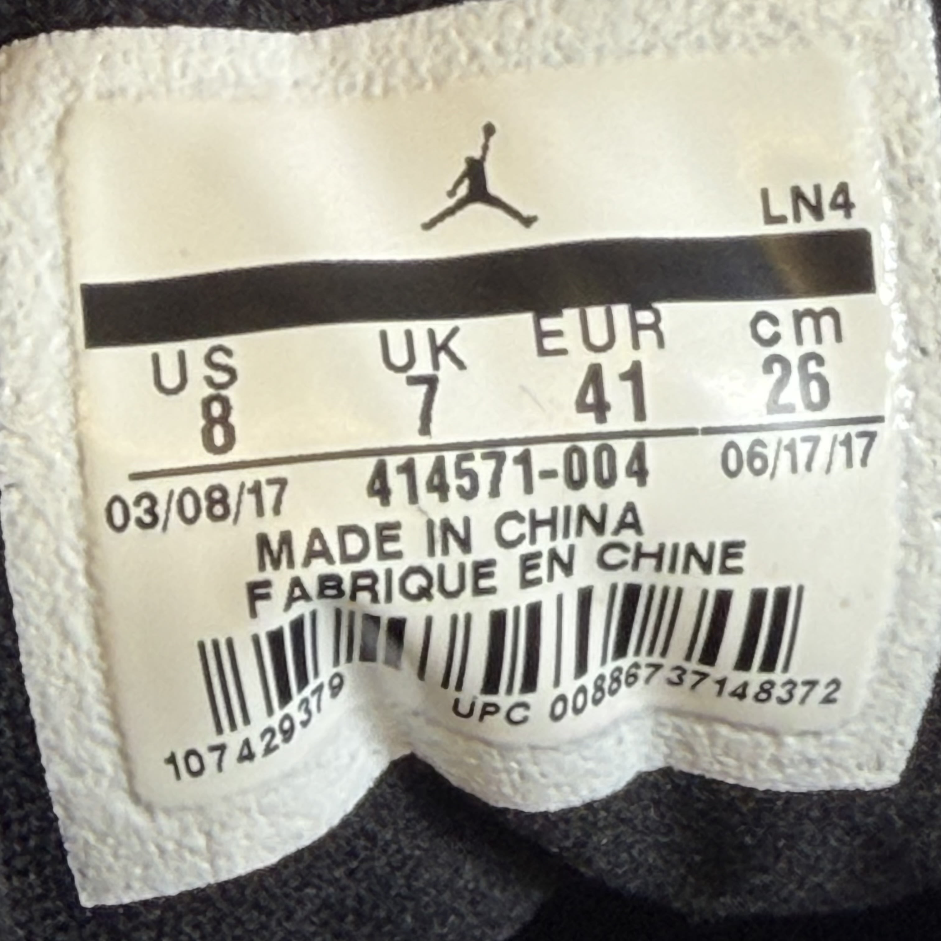 SP4468 Jordan 13 Retro Bred (2017)