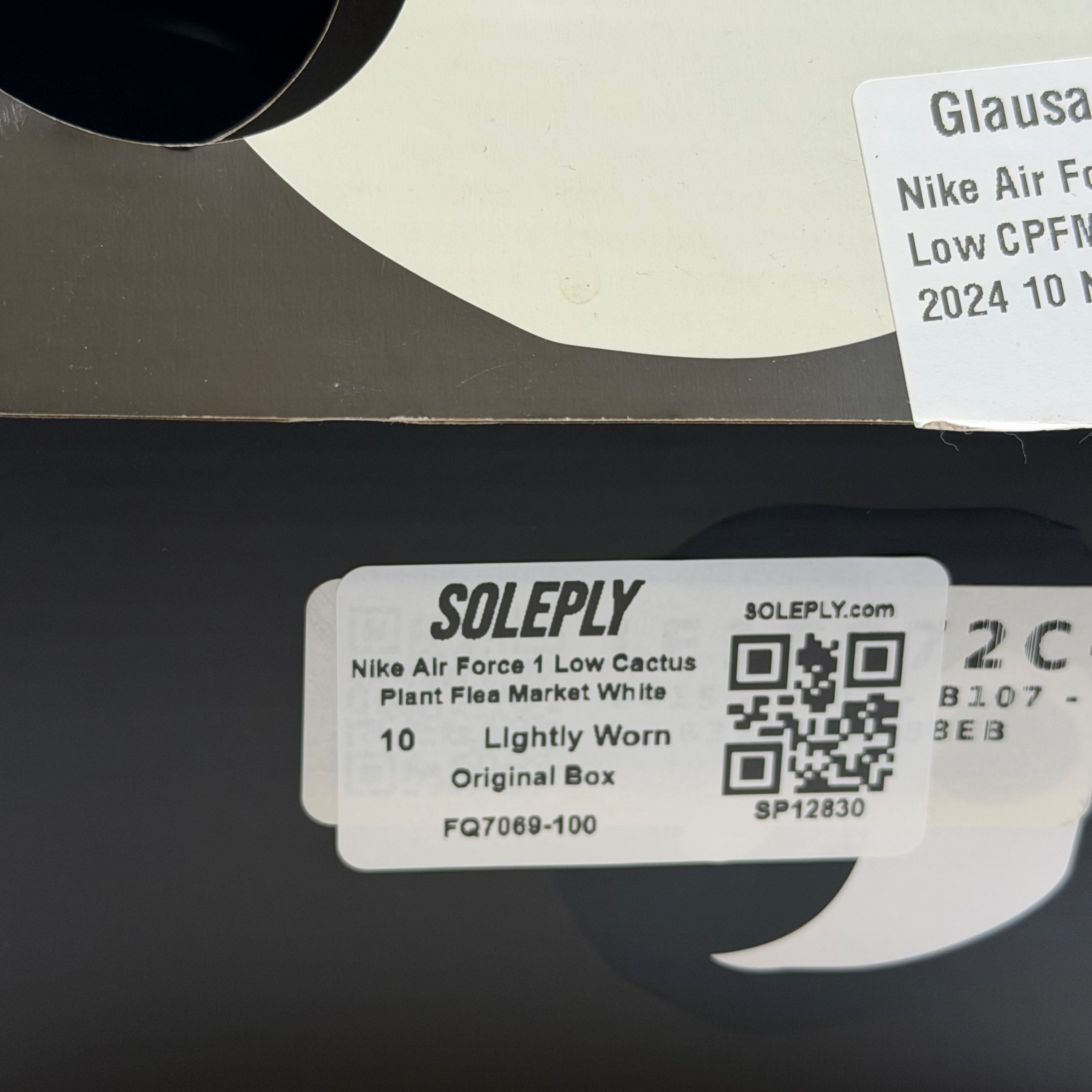 SP12830 Nike Air Force 1 Low Cactus Plant Flea Market White (2024)