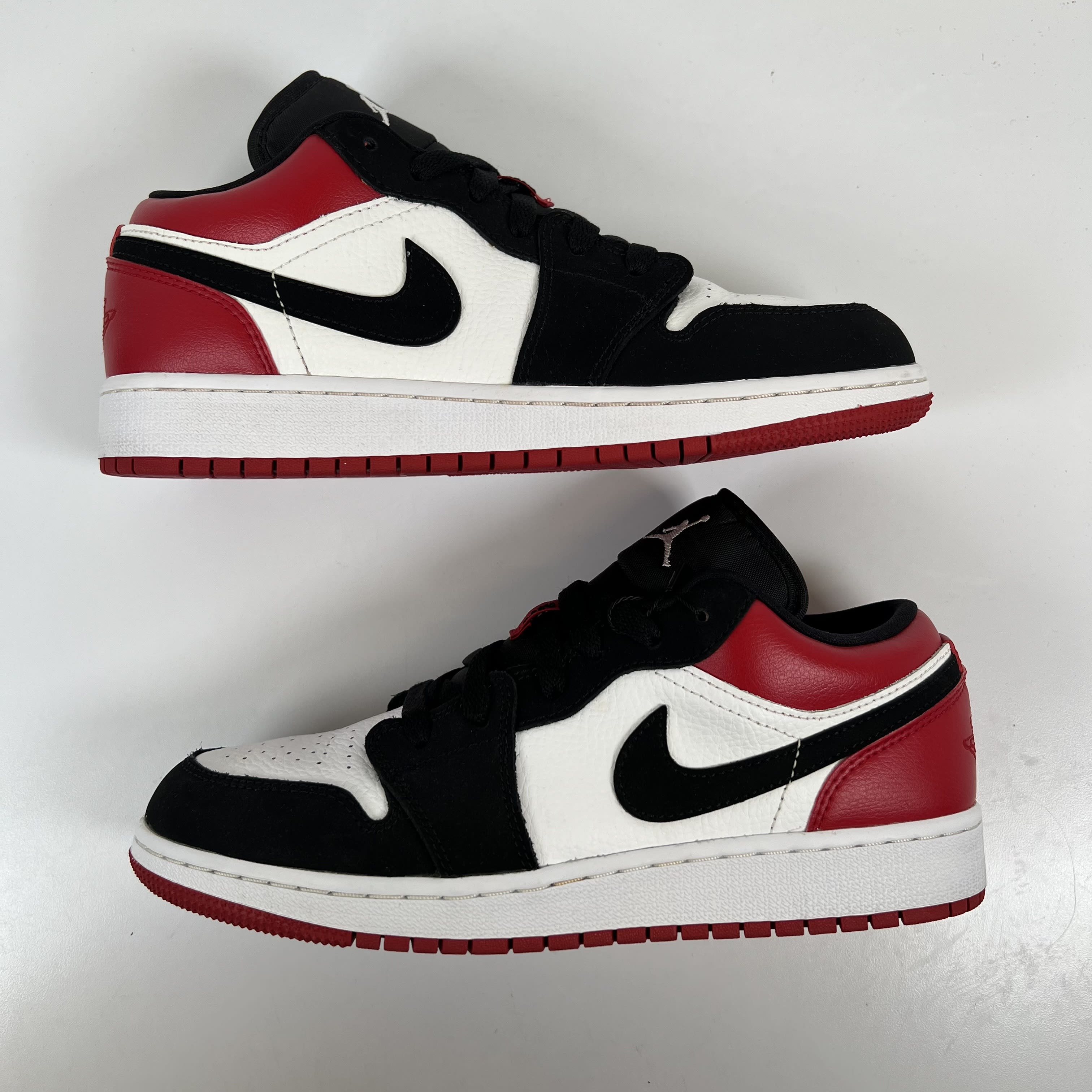 800757 Jordan 1 Low Black Toe (2019) (GS)