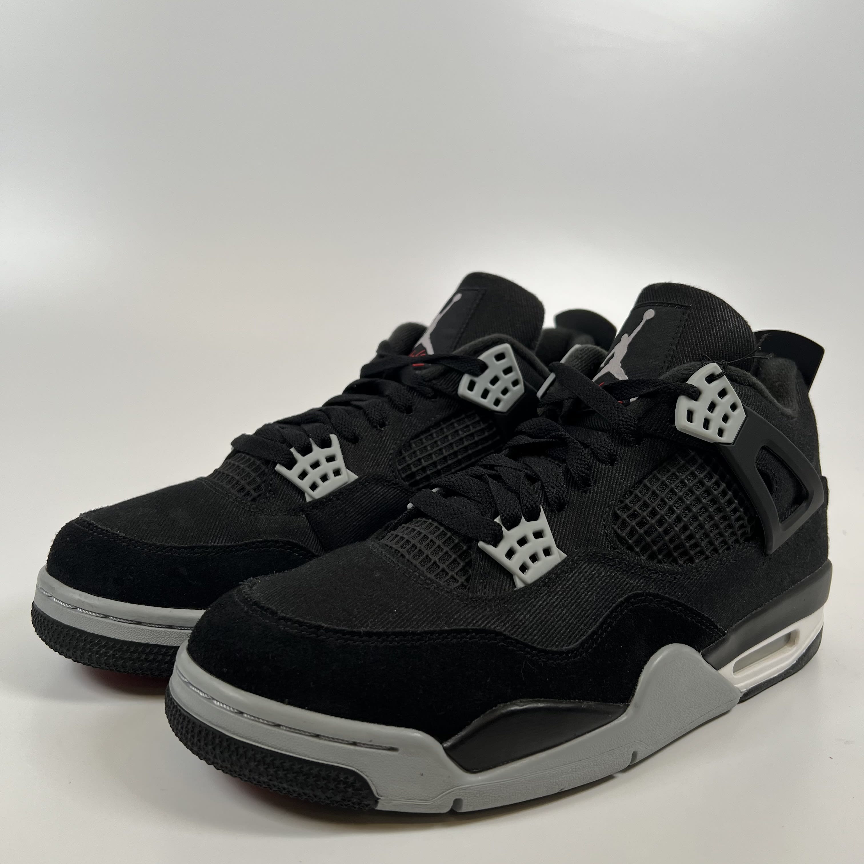 604247 Jordan 4 Retro SE Black Canvas