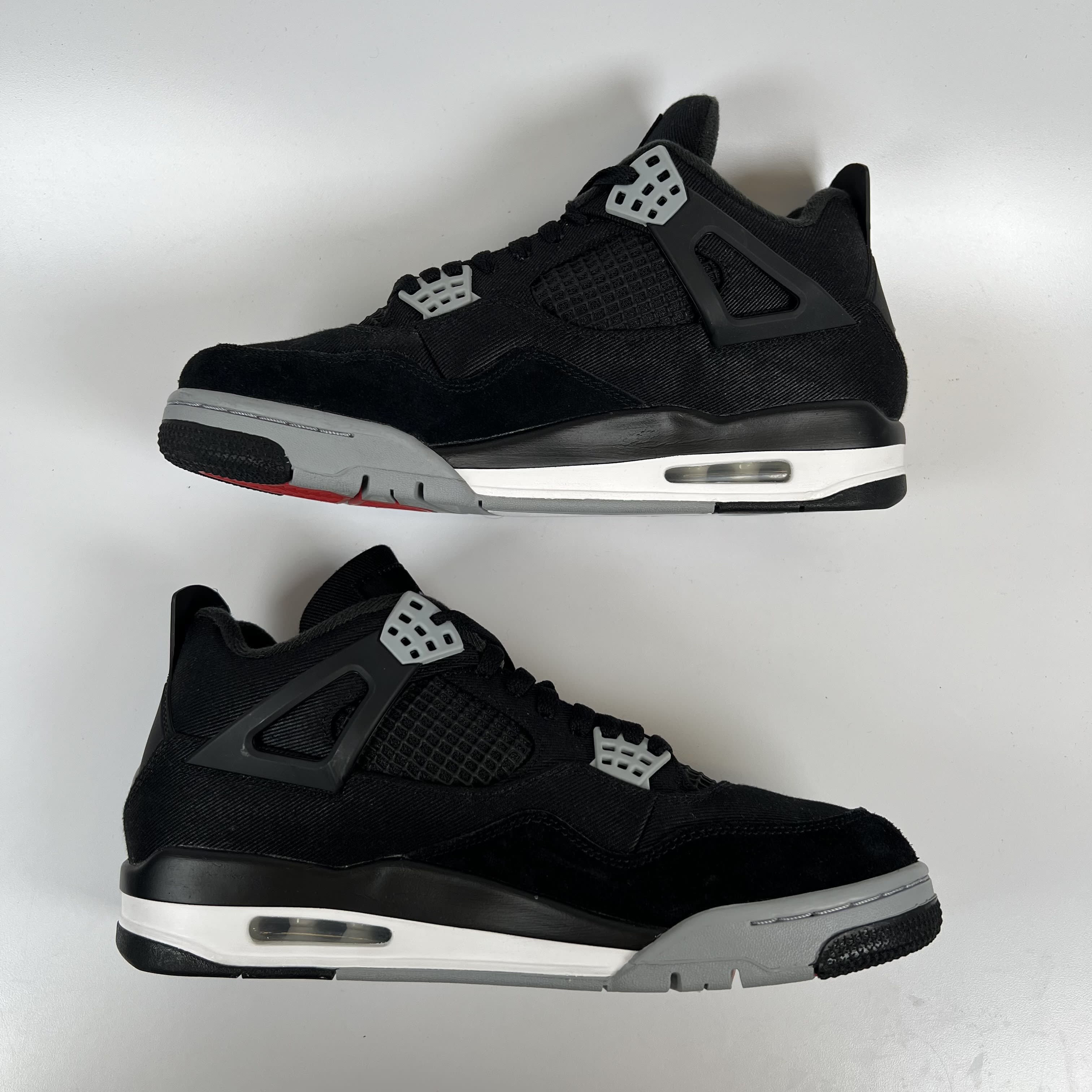 604247 Jordan 4 Retro SE Black Canvas