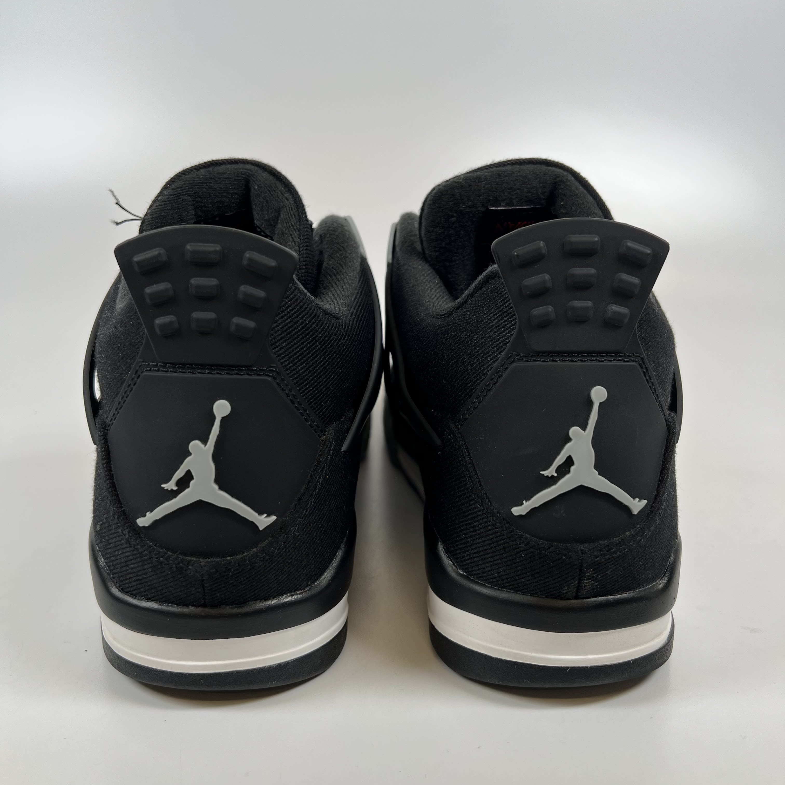 604247 Jordan 4 Retro SE Black Canvas